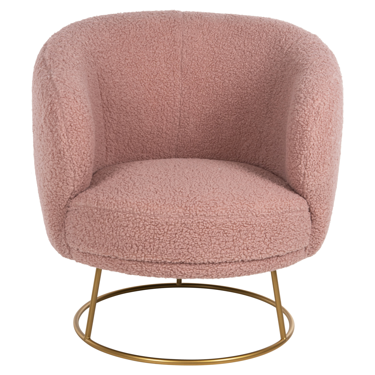 ΠΟΛΥΘΡΟΝΑ ARIEN HM8403.22 ΥΦΑΣΜΑ ΜΠΟΥΚΛΕ ΣΑΠΙΟ ΜΗΛΟ ΜΕ ΧΡΥΣΗ ΒΑΣΗ 78x75x84Y εκ. - Image 3