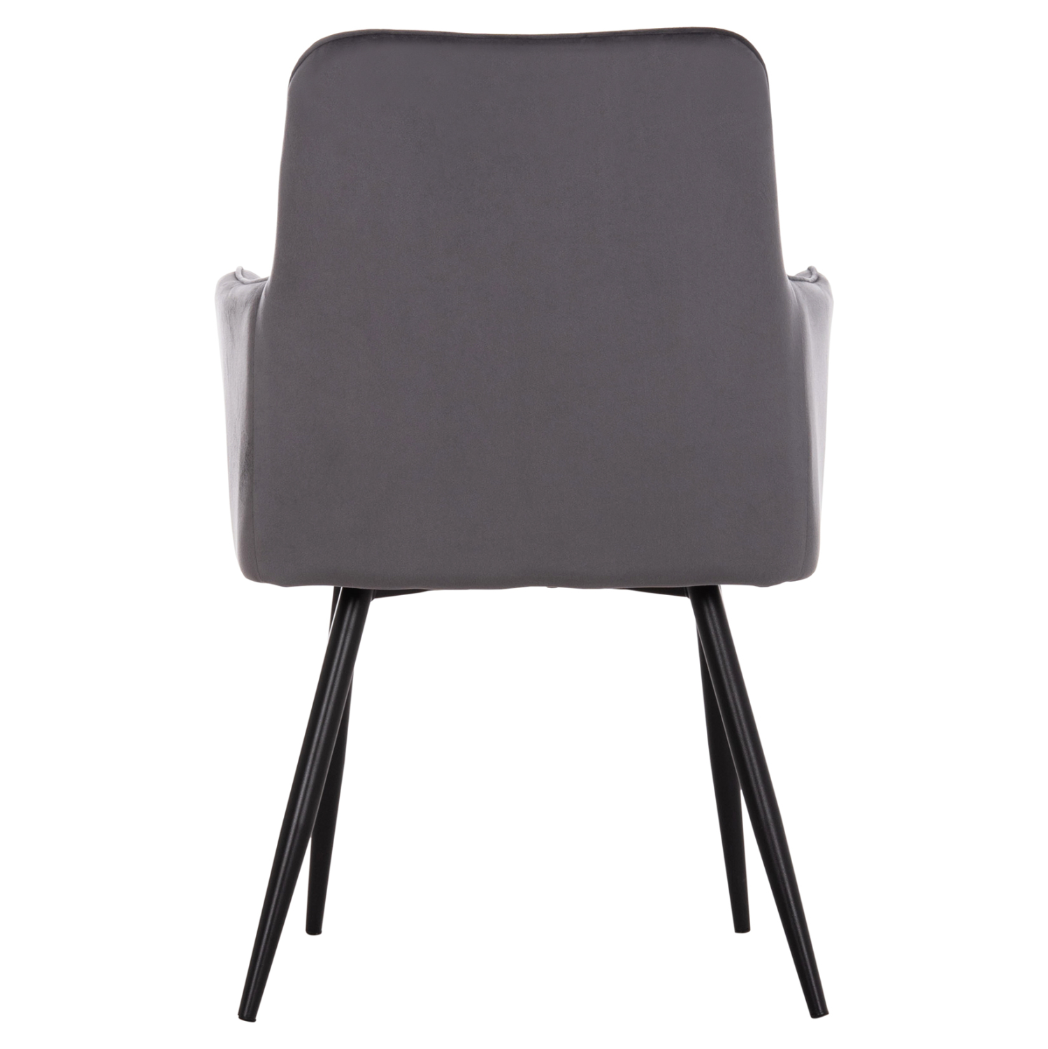 ΠΟΛΥΘΡΟΝΑ LATRELL HM8582.01 ΓΚΡΙ ΒΕΛΟΥΔΟ & ΜΑΥΡΑ ΜΕΤΑΛΛΙΚΑ ΠΟΔΙΑ 54x57x84Yεκ. - Image 5