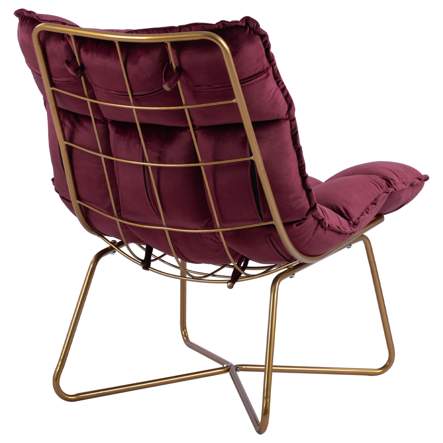 ΠΟΛΥΘΡΟΝΑ DEJANA HM8632.06 ΑΠΟ ΜΠΟΡΝΤΩ ΒΕΛΟΥΔΟ ΜΕ ΧΡΥΣΗ ΒΑΣΗ 68x98x81Υ εκ. - Image 4