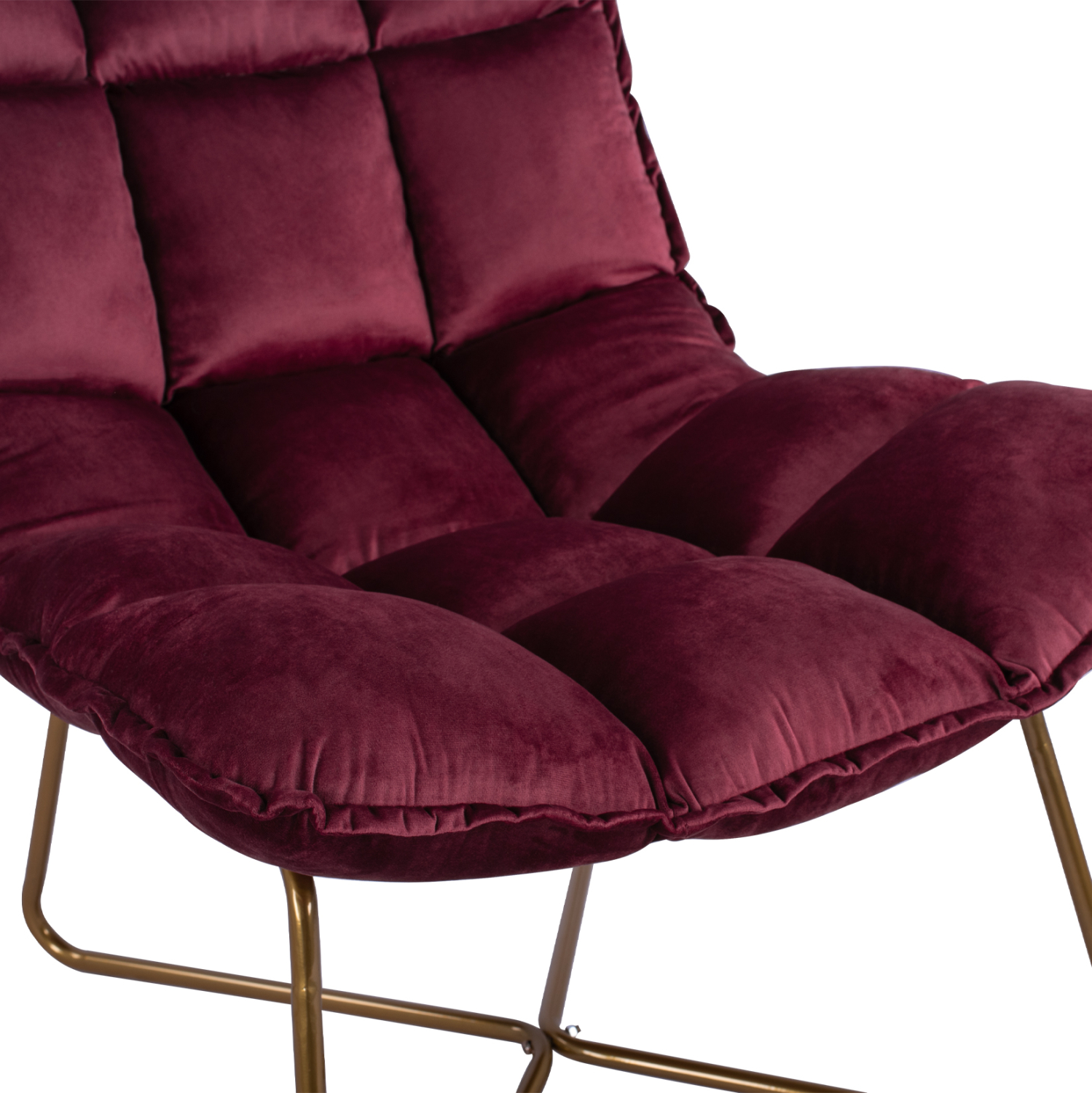 ΠΟΛΥΘΡΟΝΑ DEJANA HM8632.06 ΑΠΟ ΜΠΟΡΝΤΩ ΒΕΛΟΥΔΟ ΜΕ ΧΡΥΣΗ ΒΑΣΗ 68x98x81Υ εκ. - Image 7