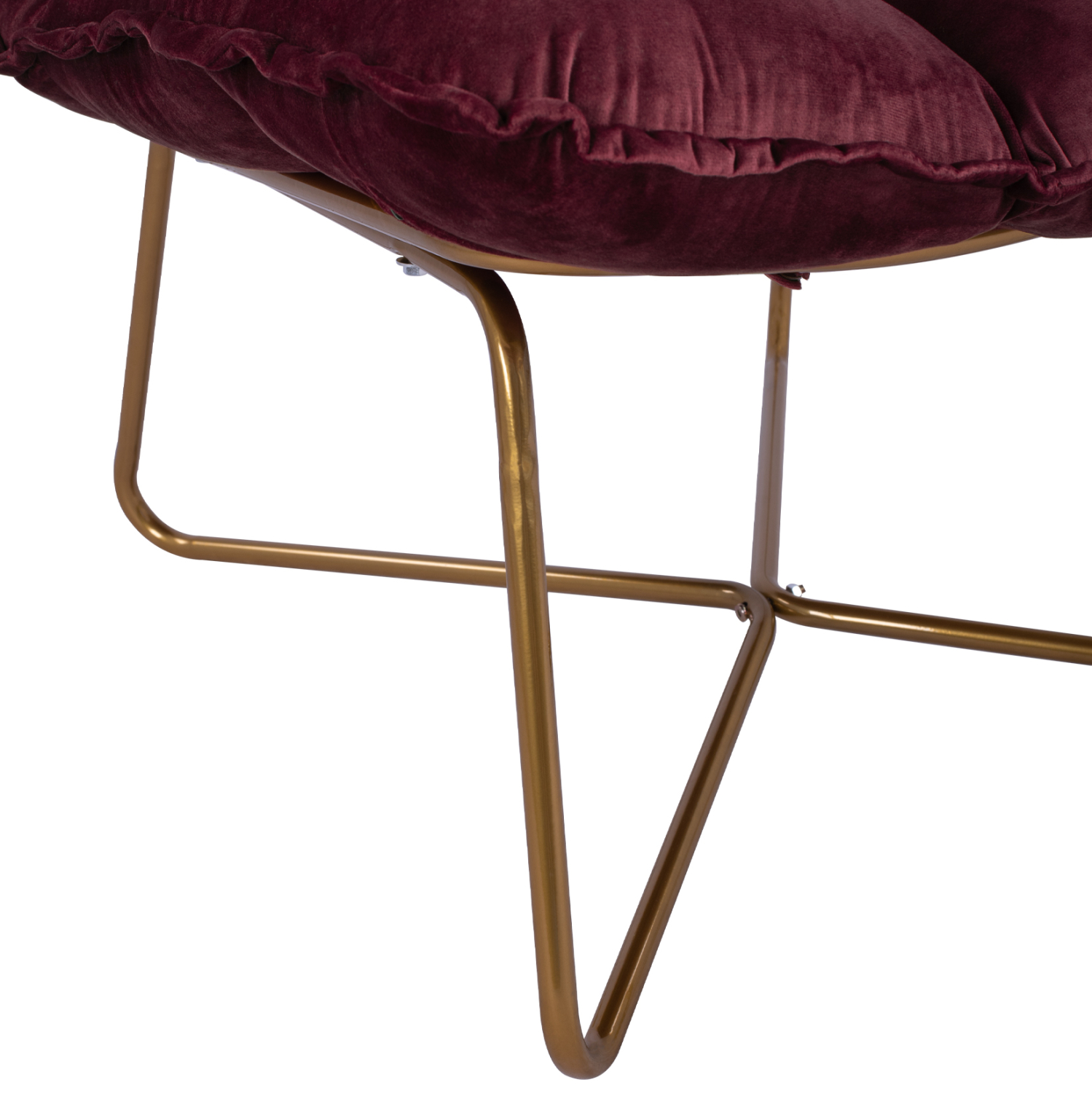 ΠΟΛΥΘΡΟΝΑ DEJANA HM8632.06 ΑΠΟ ΜΠΟΡΝΤΩ ΒΕΛΟΥΔΟ ΜΕ ΧΡΥΣΗ ΒΑΣΗ 68x98x81Υ εκ. - Image 8