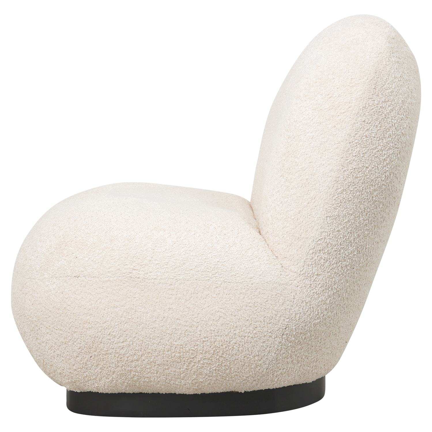 ΠΟΛΥΘΡΟΝΑ BEANY HM9591.06 ΕΚΡΟΥ ΜΠΟΥΚΛΕ ΥΦΑΣΜΑ 85x82x77Υ εκ. - Image 3