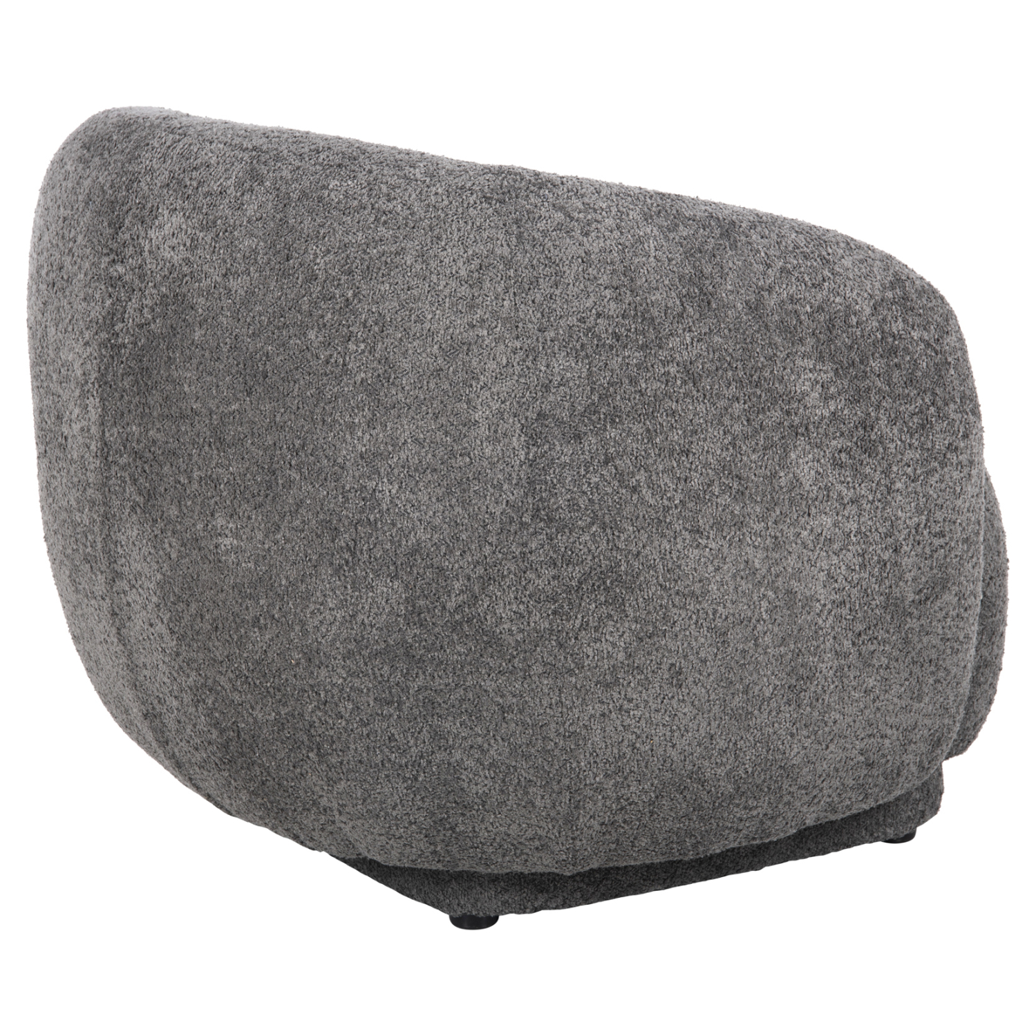 ΠΟΛΥΘΡΟΝΑ KARPEN HM9600.01 ΓΚΡΙ ΜΠΟΥΚΛΕ ΥΦΑΣΜΑ 93x87x78Υ εκ. - Image 4