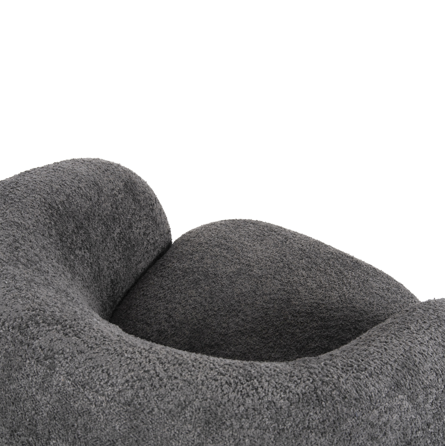 ΠΟΛΥΘΡΟΝΑ KARPEN HM9600.01 ΓΚΡΙ ΜΠΟΥΚΛΕ ΥΦΑΣΜΑ 93x87x78Υ εκ. - Image 6