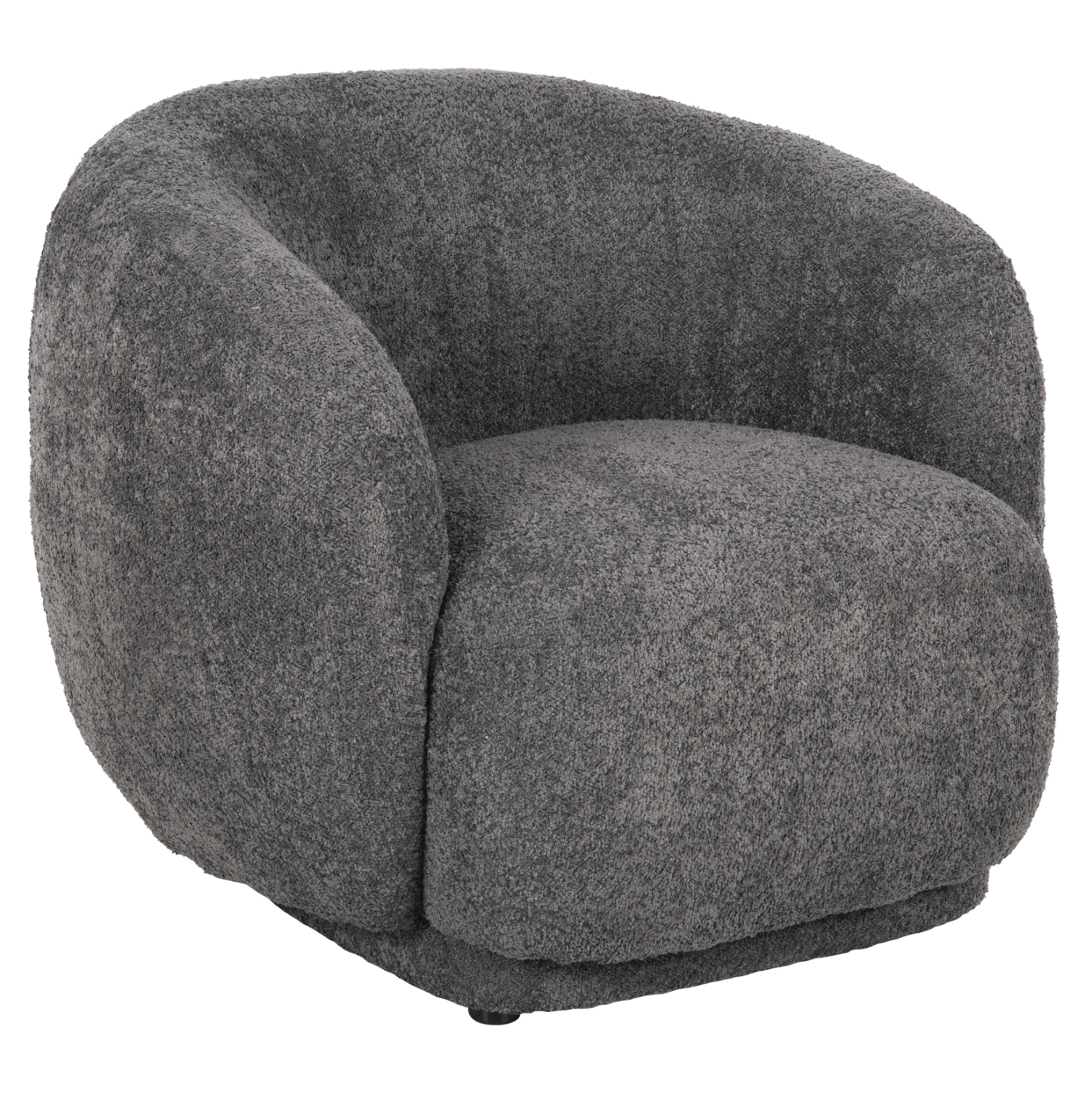 ΠΟΛΥΘΡΟΝΑ KARPEN HM9600.01 ΓΚΡΙ ΜΠΟΥΚΛΕ ΥΦΑΣΜΑ 93x87x78Υ εκ.