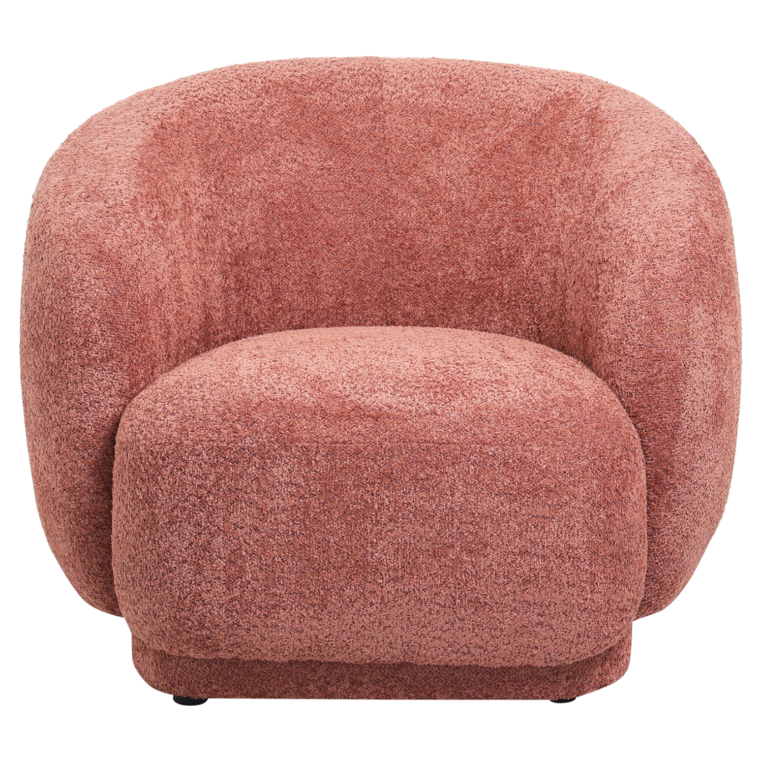 ΠΟΛΥΘΡΟΝΑ KARPEN HM9600.02 ΡΟΖ ΜΠΟΥΚΛΕ ΥΦΑΣΜΑ 93x87x78Υ εκ. - Image 2