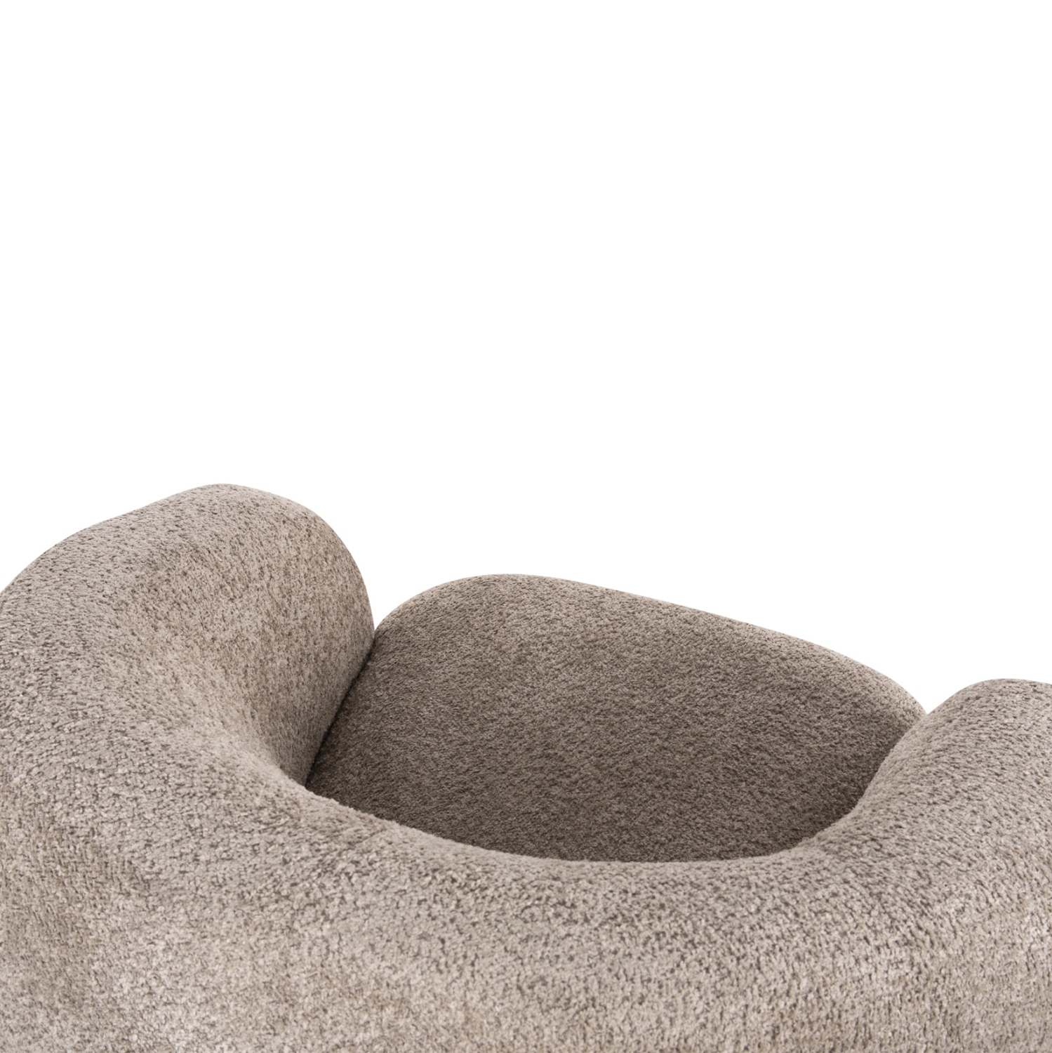 ΠΟΛΥΘΡΟΝΑ KARPEN HM9600.08 ΜΠΕΖ ΜΠΟΥΚΛΕ ΥΦΑΣΜΑ 93x87x78Υ εκ. - Image 6