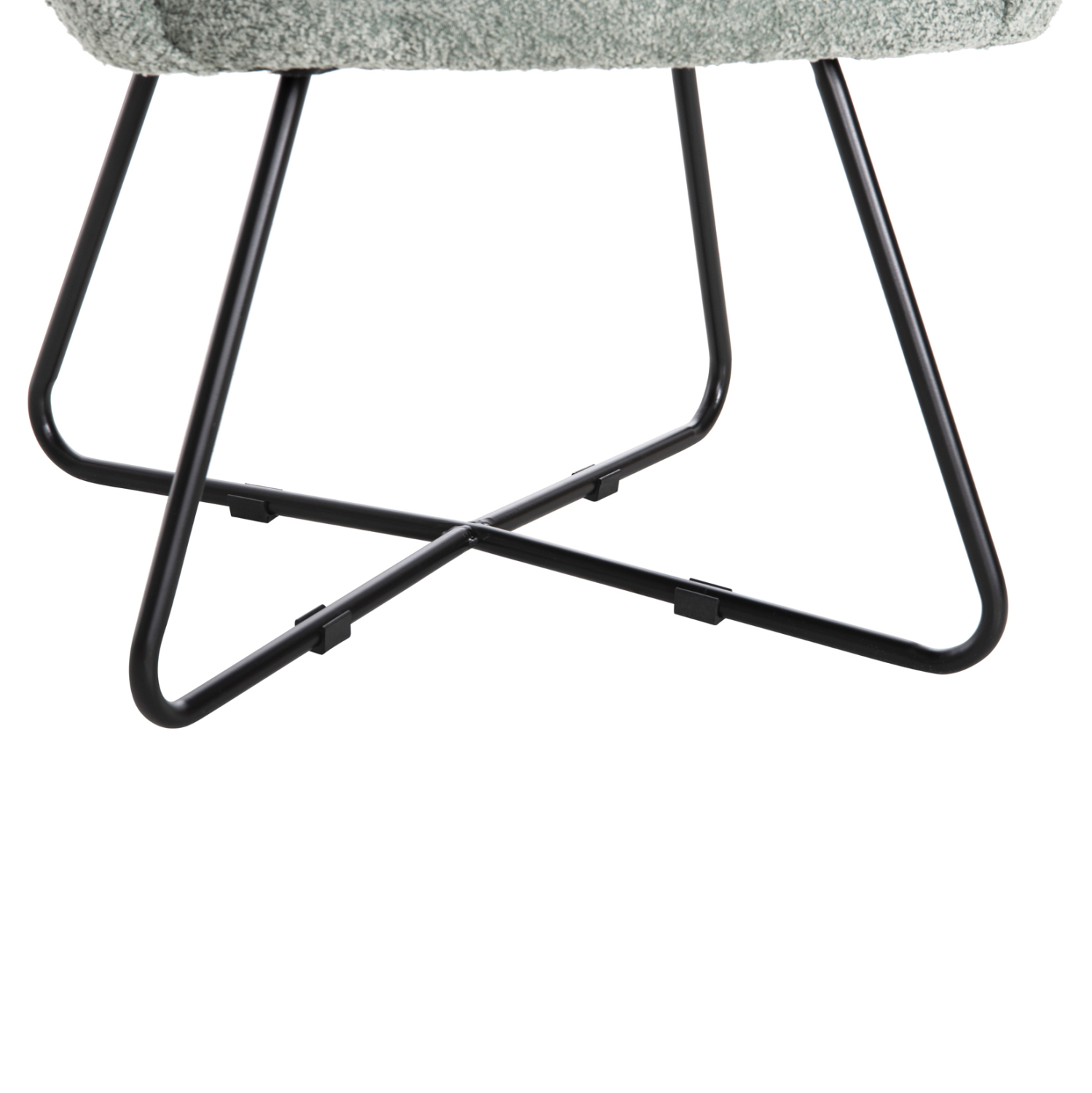 ΠΟΛΥΘΡΟΝΑ HARNIS HM9603.05 ΦΥΣΤΙΚΙ ΜΠΟΥΚΛΕ-ΜΑΥΡΑ ΜΕΤΑΛ.ΠΟΔΙΑ ΧΙΑΣΤΙ 59,5x64x77Υεκ - Image 8