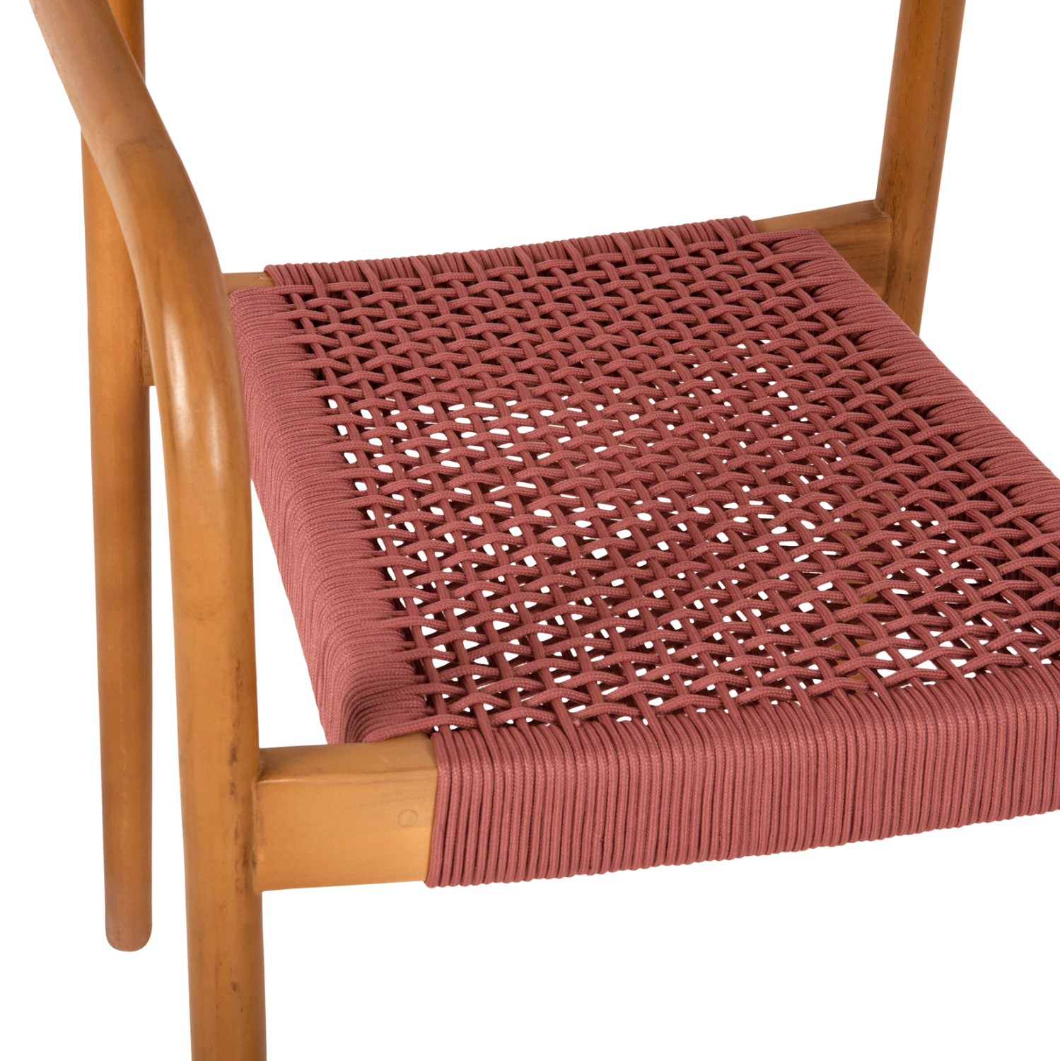 ΠΟΛΥΘΡΟΝΑ OSLO HM9636.06 ΞΥΛΟ TEAK ΦΥΣΙΚΟ & ΡΟΖ ΣΧΟΙΝΙ 55x54x80Yεκ. - Image 6