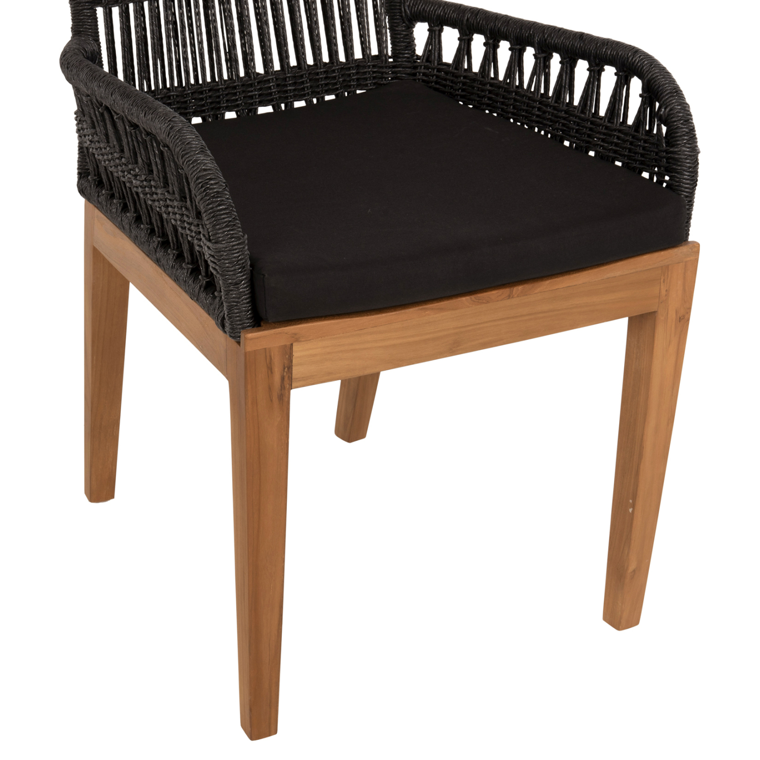 ΠΟΛΥΘΡΟΝΑ STARDOM HM9760.03 ΞΥΛΟ ΤΕΑΚ ΣΕ ΜΕΛΙ ΚΑΙ ΜΑΥΡΟ ΣΧΟΙΝΙ 57x65x83Yεκ. - Image 8