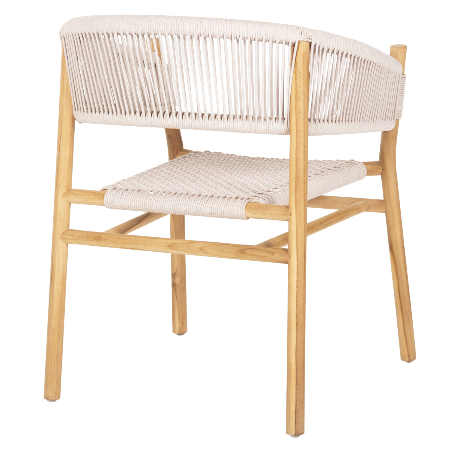 ΠΟΛΥΘΡΟΝΑ IRVING HM9763 ΞΥΛΟ ΤΕΑΚ ΣΕ ΦΥΣΙΚΟ ΧΡΩΜΑ ΜΕ ΜΠΕΖ ΣΧΟΙΝΙ 60x55x78Yεκ. - Image 4