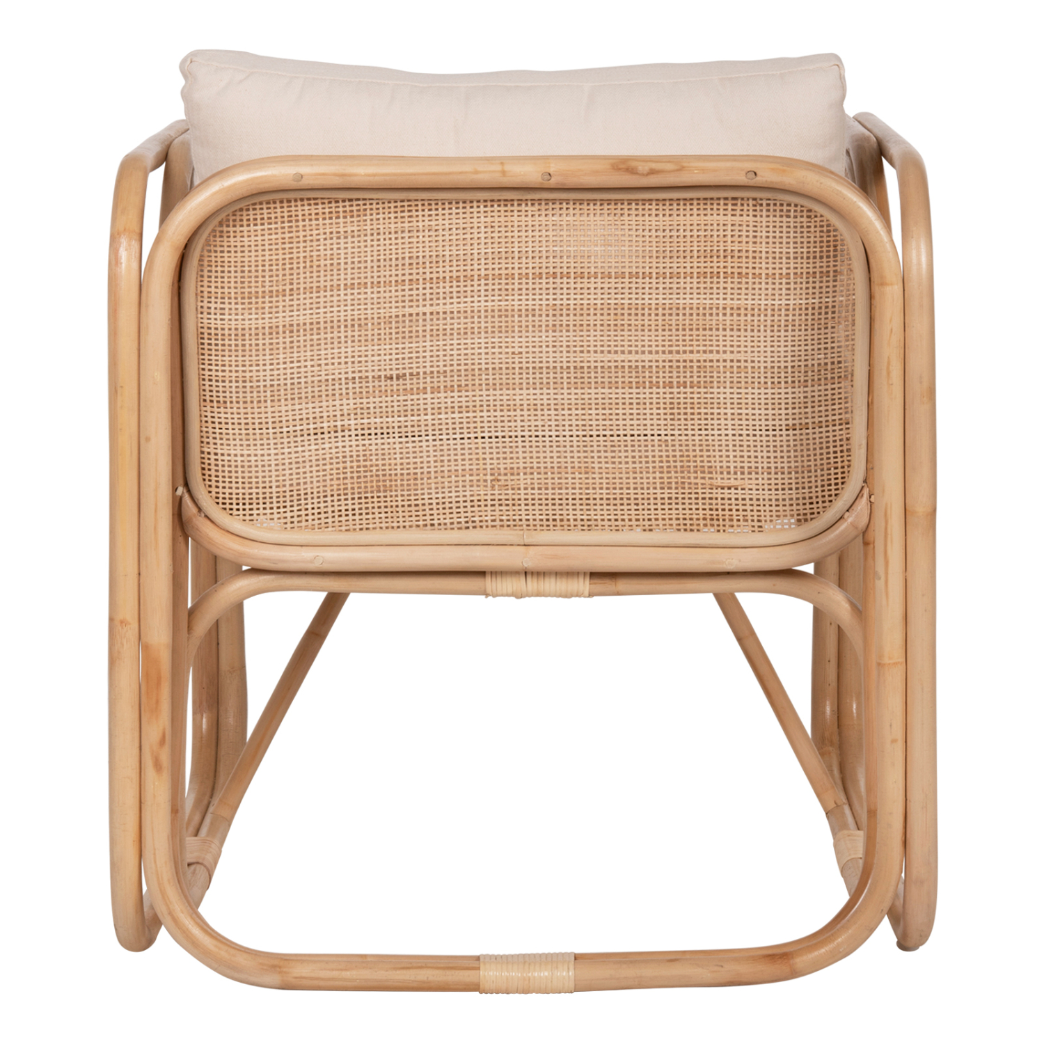 ΠΟΛΥΘΡΟΝΑ WENDY HM9816 RATTAN ΣΕ ΦΥΣΙΚΟ ΧΡΩΜΑ-ΛΕΥΚΑ ΜΑΞΙΛΑΡΙΑ 73x72x84Yεκ. - Image 5