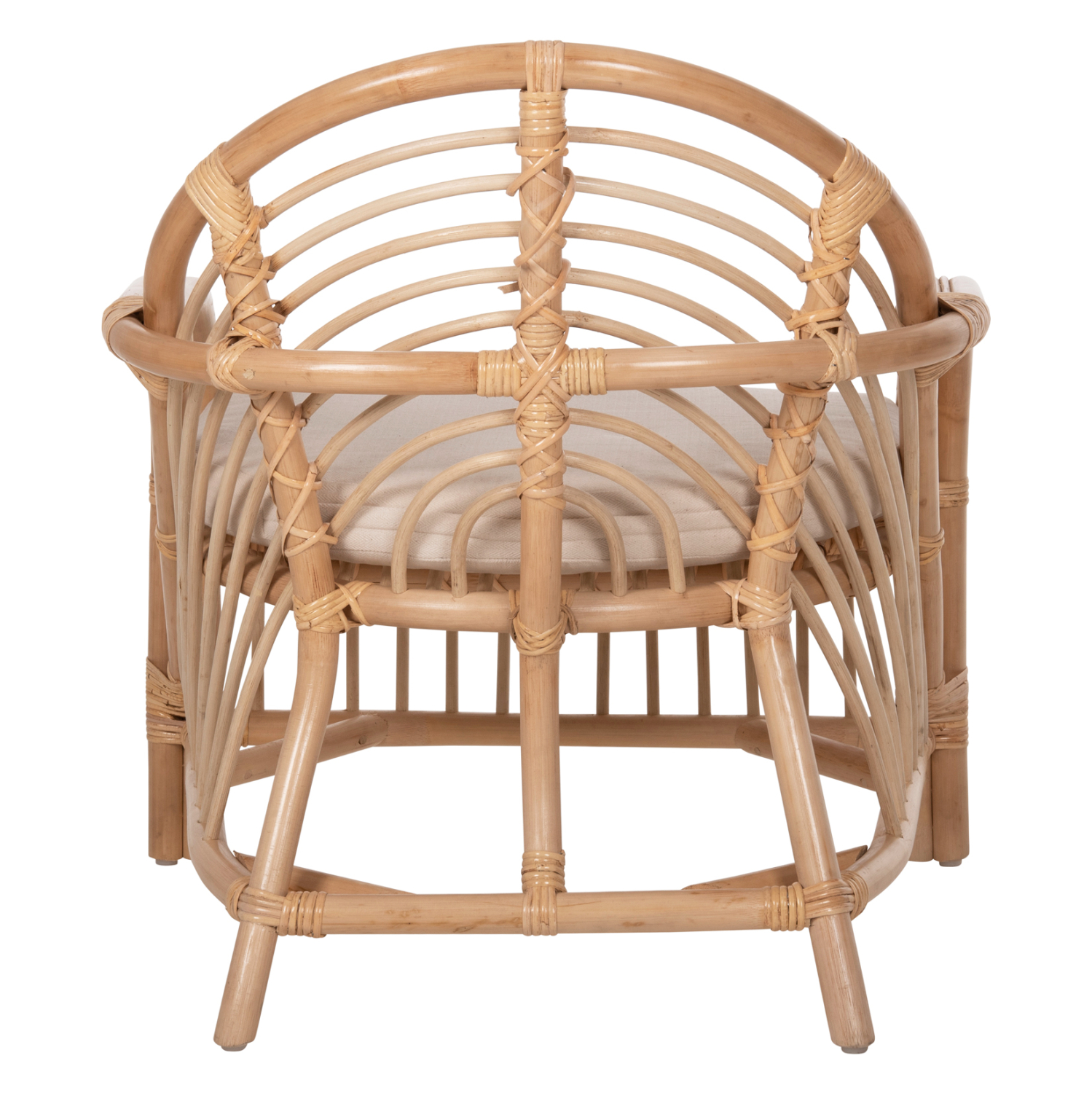 ΠΟΛΥΘΡΟΝΑ FEMUR HM9837 RATTAN ΣΕ ΦΥΣΙΚΟ- ΛΕΥΚΟ ΜΑΞΙΛΑΡΙ 72x66x75Υεκ. - Image 5