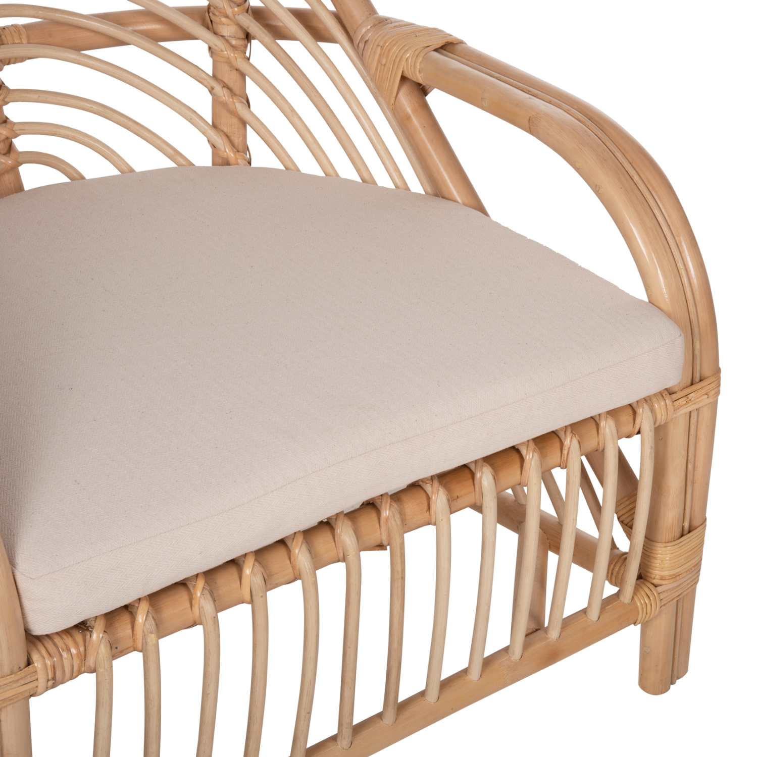 ΠΟΛΥΘΡΟΝΑ FEMUR HM9837 RATTAN ΣΕ ΦΥΣΙΚΟ- ΛΕΥΚΟ ΜΑΞΙΛΑΡΙ 72x66x75Υεκ. - Image 7