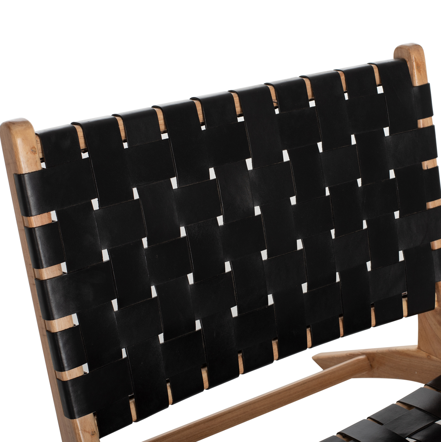 ΠΟΛΥΘΡΟΝΑ FELIPE ΞΥΛΟ ΤΟΟΝ ΜΕ ΠΛΕΞΗ ΜΑΥΡΟ PU 68x79x69Υεκ.HM9326.02 - Image 6