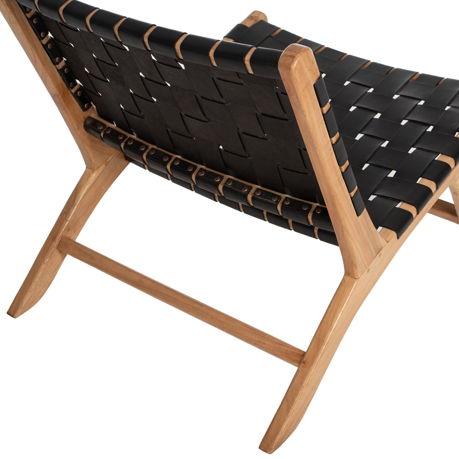 ΠΟΛΥΘΡΟΝΑ FELIPE ΞΥΛΟ ΤΟΟΝ ΜΕ ΠΛΕΞΗ ΜΑΥΡΟ PU 68x79x69Υεκ.HM9326.02 - Image 8