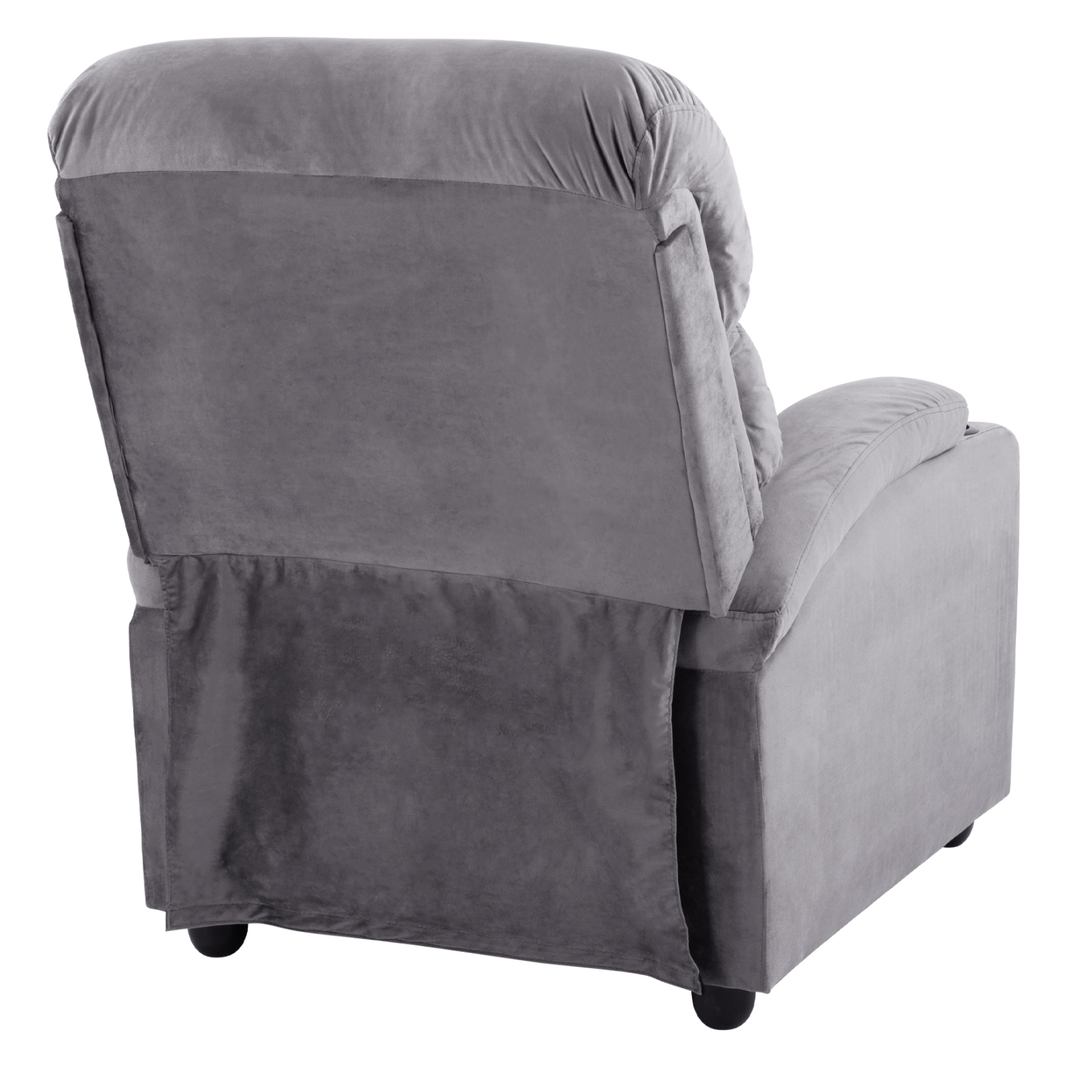 ΠΟΛΥΘΡΟΝΑ ΓΚΡΙ ΒΕΛΟΥΔΟ RELAX ΜΕ ΜΗΧΑΝΙΣΜΟ HM0122.10 80x92x102Υ εκ. - Image 4