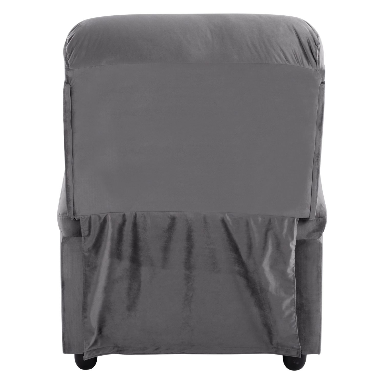 ΠΟΛΥΘΡΟΝΑ ΓΚΡΙ ΒΕΛΟΥΔΟ RELAX ΜΕ ΜΗΧΑΝΙΣΜΟ HM0122.10 80x92x102Υ εκ. - Image 5