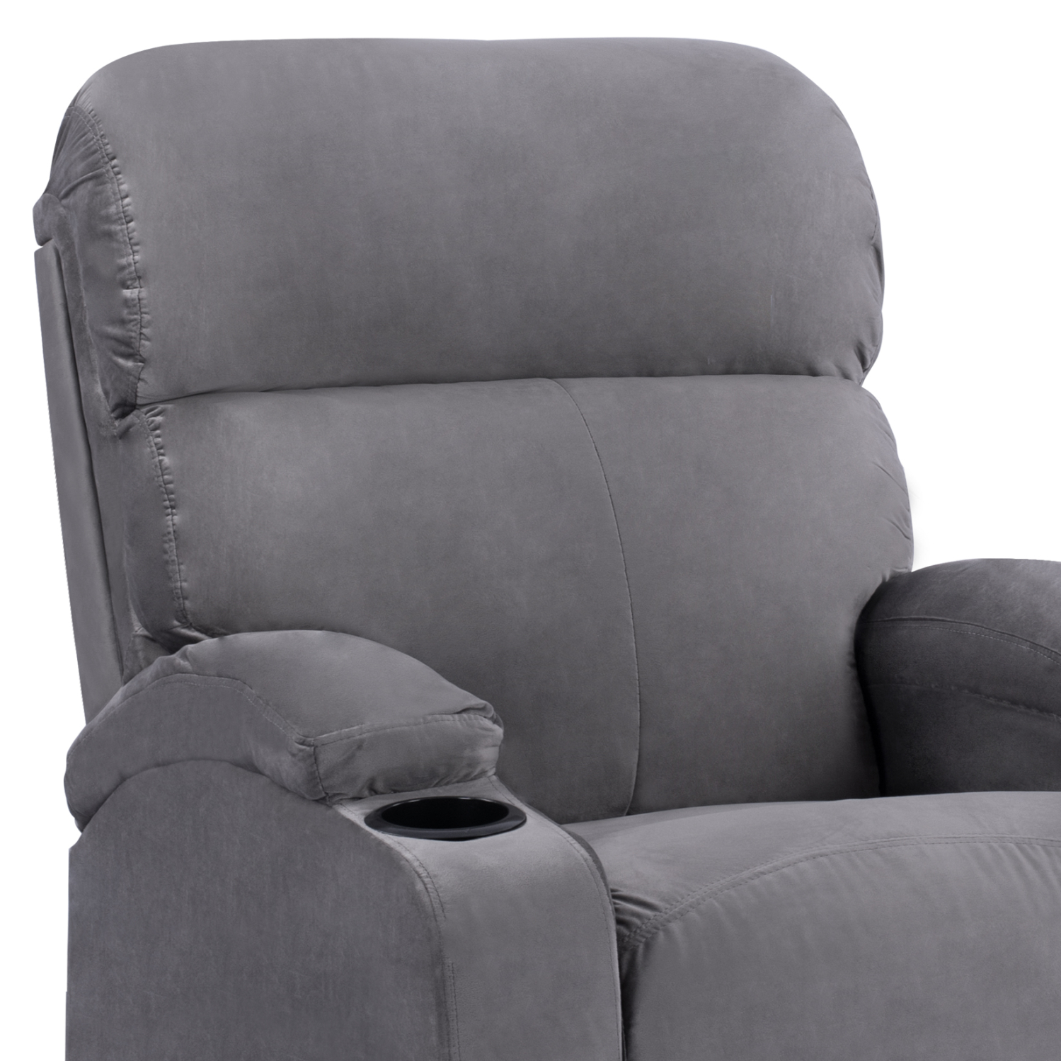 ΠΟΛΥΘΡΟΝΑ ΓΚΡΙ ΒΕΛΟΥΔΟ RELAX ΜΕ ΜΗΧΑΝΙΣΜΟ HM0122.10 80x92x102Υ εκ. - Image 6