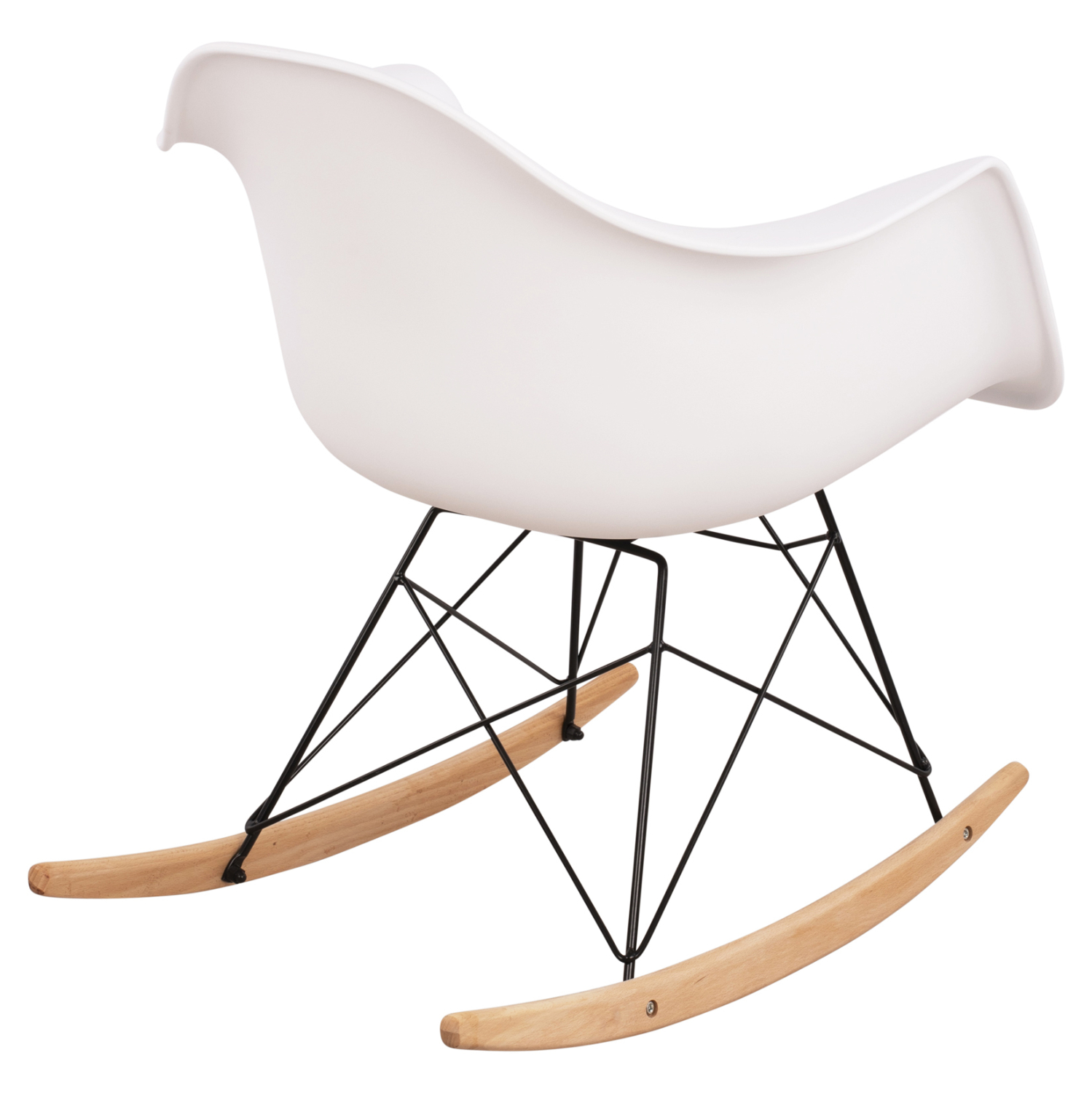 ΠΟΛΥΘΡΟΝΑ ΚΟΥΝΙΣΤΗ ΜΕ ΚΑΘΙΣΜΑ ΛΕΥΚΟ MIRTO & ΜΑΥΡΟ ΣΚΕΛΕΤΟ HM0035.11 61x71x64 εκ. - Image 4