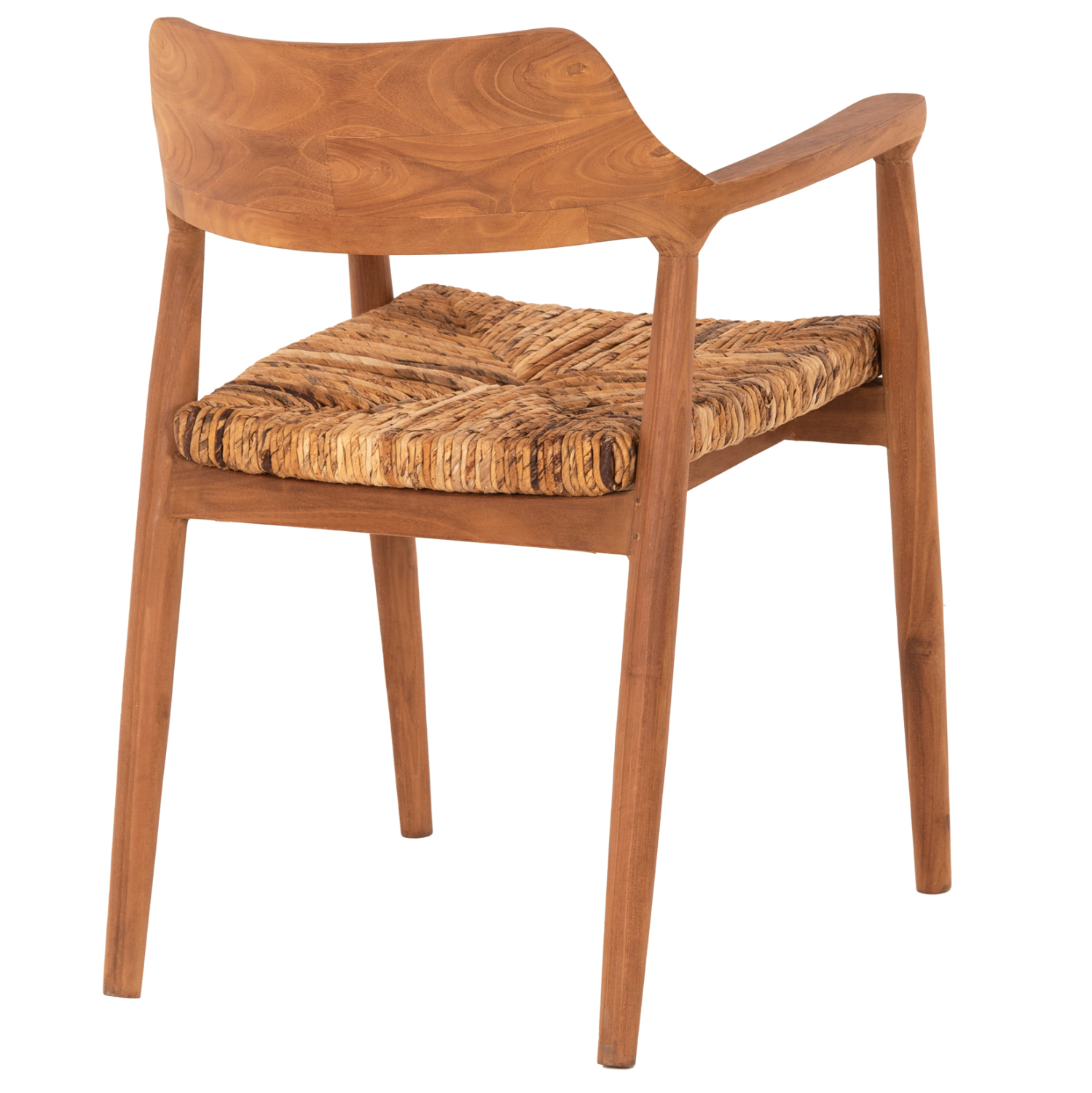 ΠΟΛΥΘΡΟΝΑ ΜΑΣΙΦ ΞΥΛΟ ΤEAK ΦΥΣΙΚΟ HM9401.01 58x52x77Y εκ. - Image 4