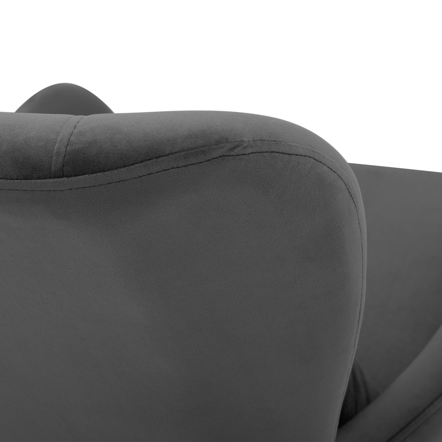 ΠΟΛΥΘΡΟΝΑ ΜΠΕΡΖΕΡΑ ΒΕΛΟΥΔΟ ΓΚΡΙ ΜΕ ΜΕΤΑΛΛΙΚΟ ΜΑΥΡΟ ΠΟΔΙ HM8721.01 - Image 8