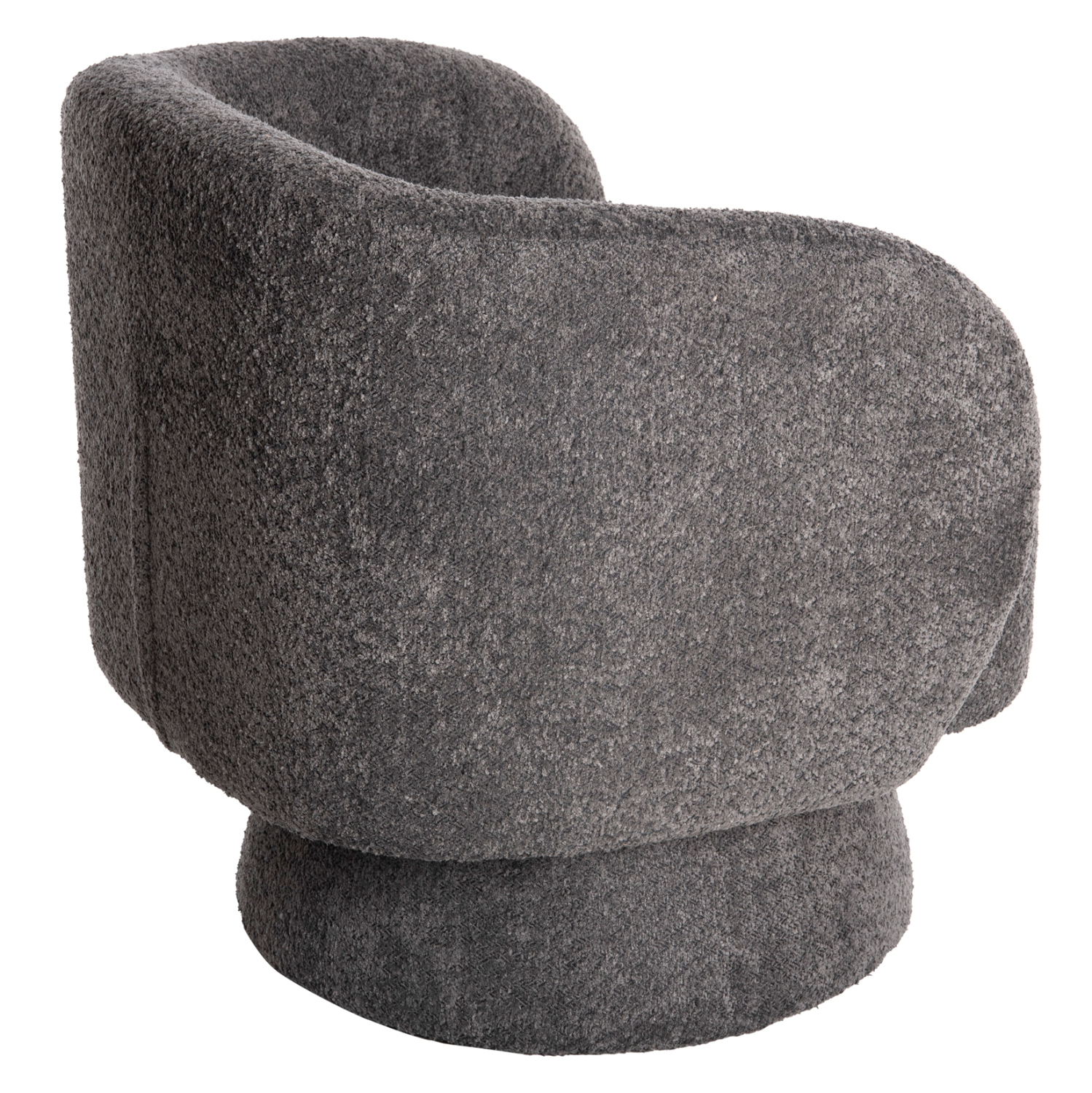 ΠΟΛΥΘΡΟΝΑ ΠΕΡΙΣΤΡΕΦΟΜΕΝΗ KARLEN HM9592.01 ΓΚΡΙ ΜΠΟΥΚΛΕ ΥΦΑΣΜΑ 78x81x77Υεκ. - Image 4