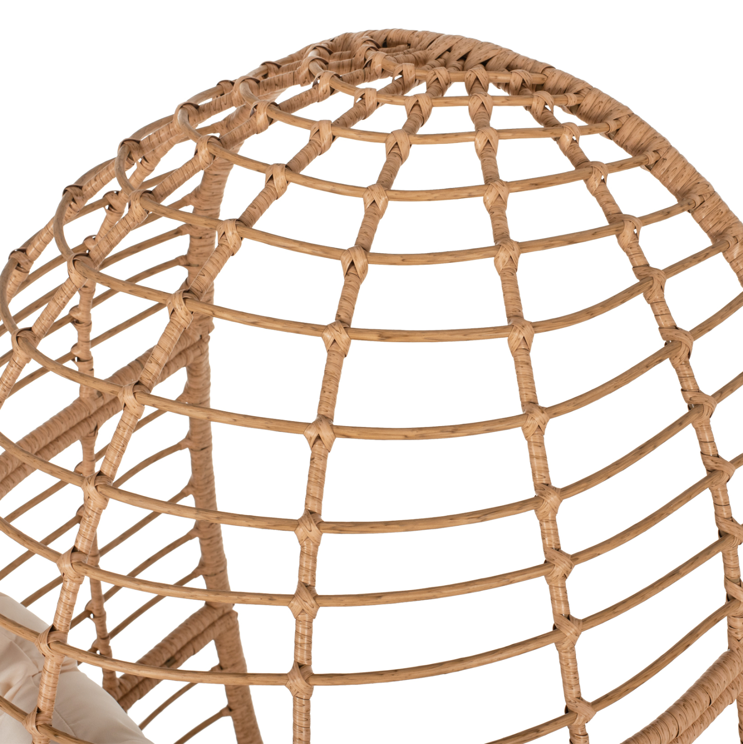 ΠΟΛΥΘΡΟΝΑ Τ.ΦΩΛΙΑ RATTAN HM5869.01 ΜΕΤΑΛ. ΠΟΔΙΑ ΜΑΥΡΑ 77x72x148 εκ. - Image 8