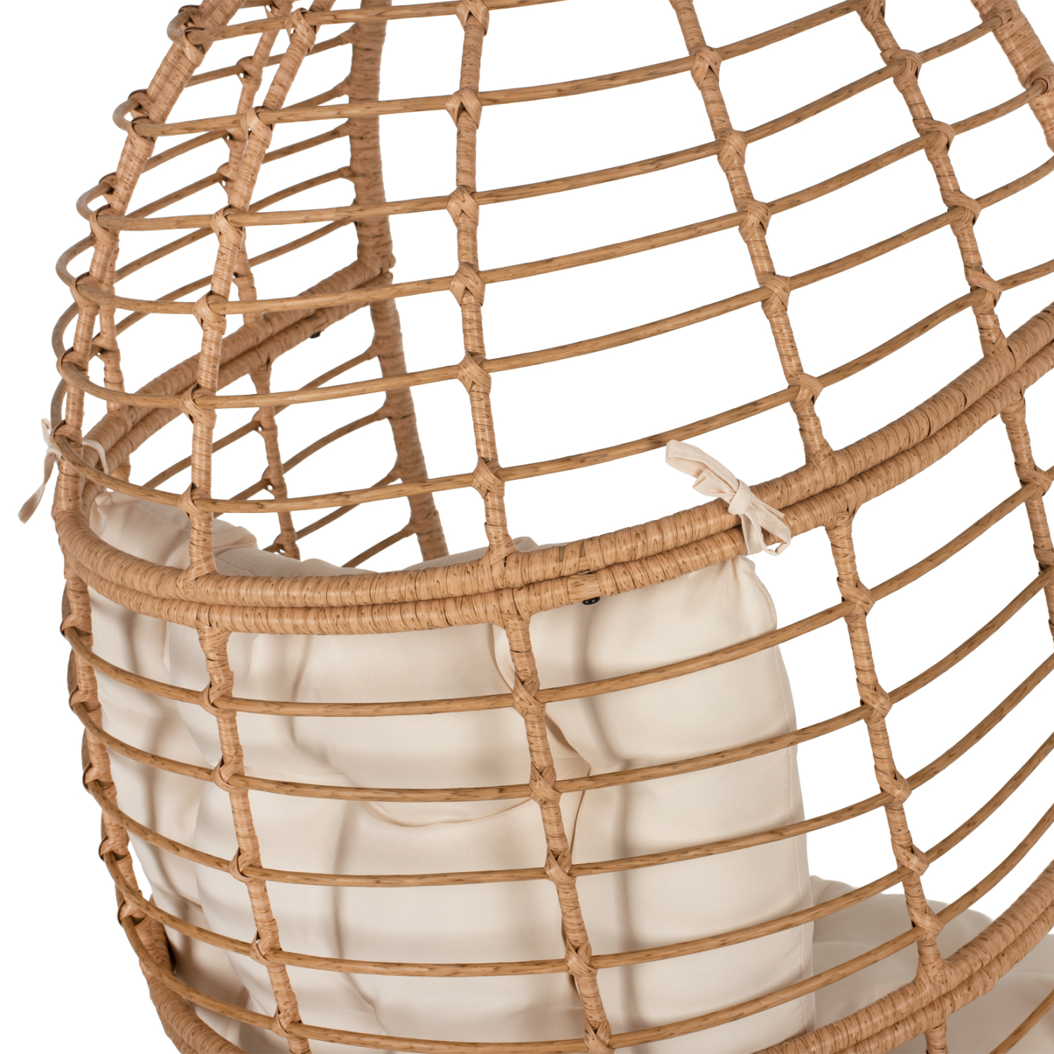 ΠΟΛΥΘΡΟΝΑ Τ.ΦΩΛΙΑ RATTAN HM5869.01 ΜΕΤΑΛ. ΠΟΔΙΑ ΜΑΥΡΑ 77x72x148 εκ. - Image 9