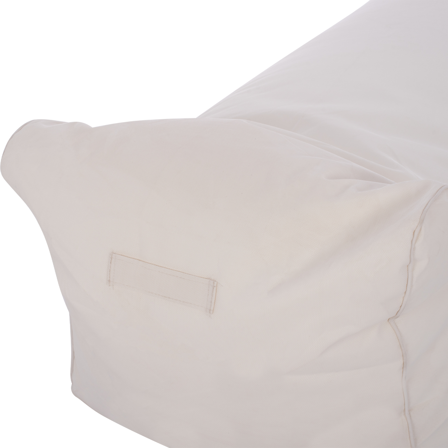 ΠΟΥΦ ΞΑΠΛΩΣΤΡΑ WADELIN HM5774.11 ΜΕ TEXTILINE ΛΕΥΚΟ 190x80x40-60Υ εκ. - Image 7