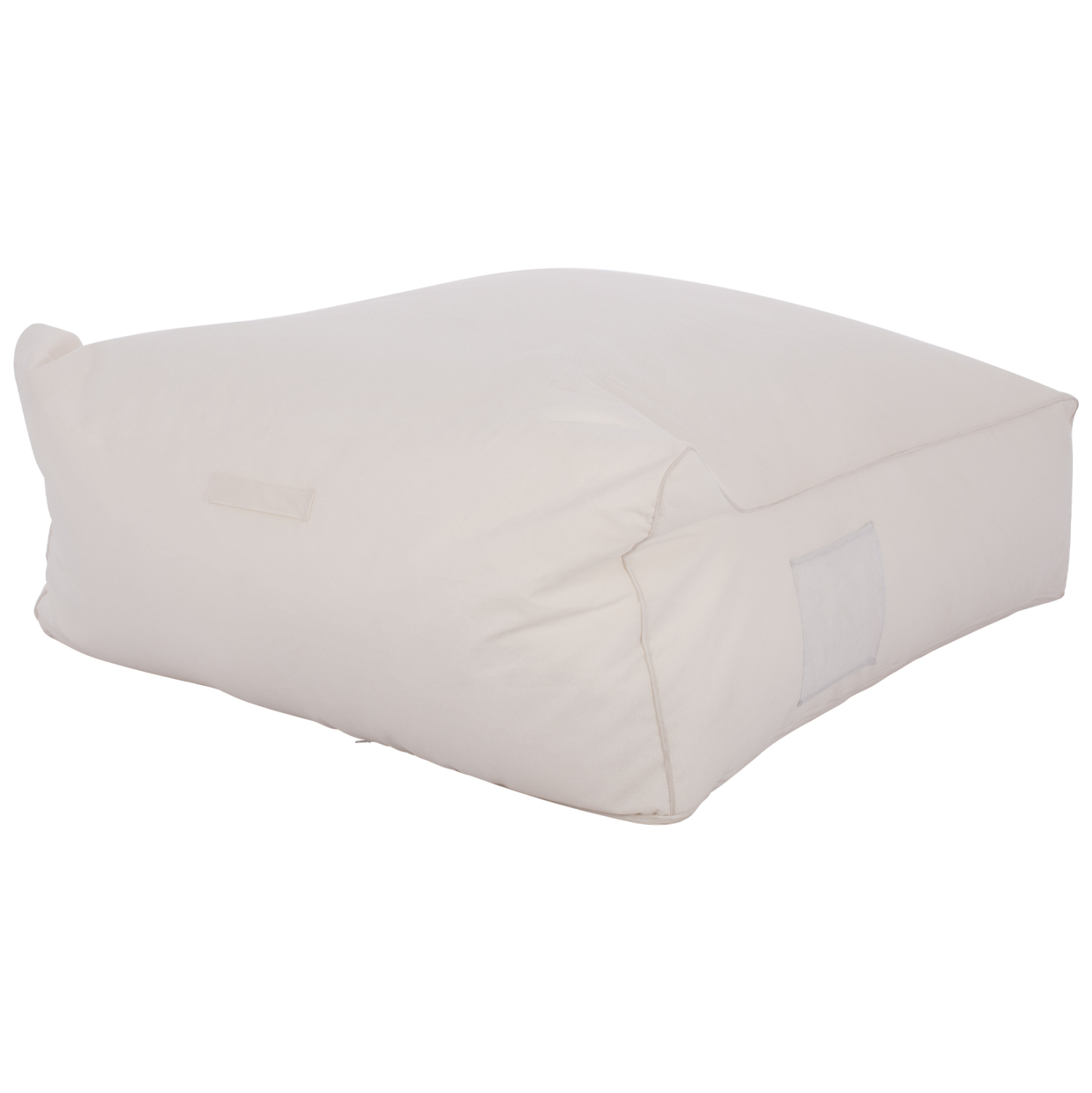 ΠΟΥΦ YAMIN 2ΑΤΟΜΩΝ ΜΕ TEXTILENE 600gr/m2 2X1 ΛΕΥΚΟ HM5773.11 140x140x40-60Υεκ. - Image 4