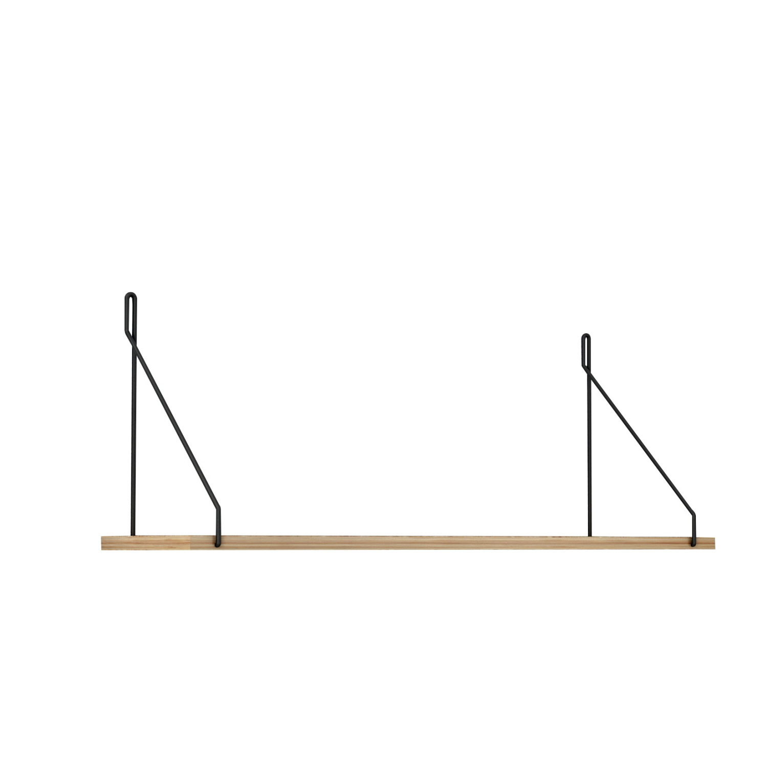 ΡΑΦΙ ΤΟΙΧΟΥ AGILAN ΜΕΛΑΜΙΝΗΣ HM9183.11 ΦΥΣΙΚΟ ΟΑΚ 72x20x27Yεκ. - Image 3