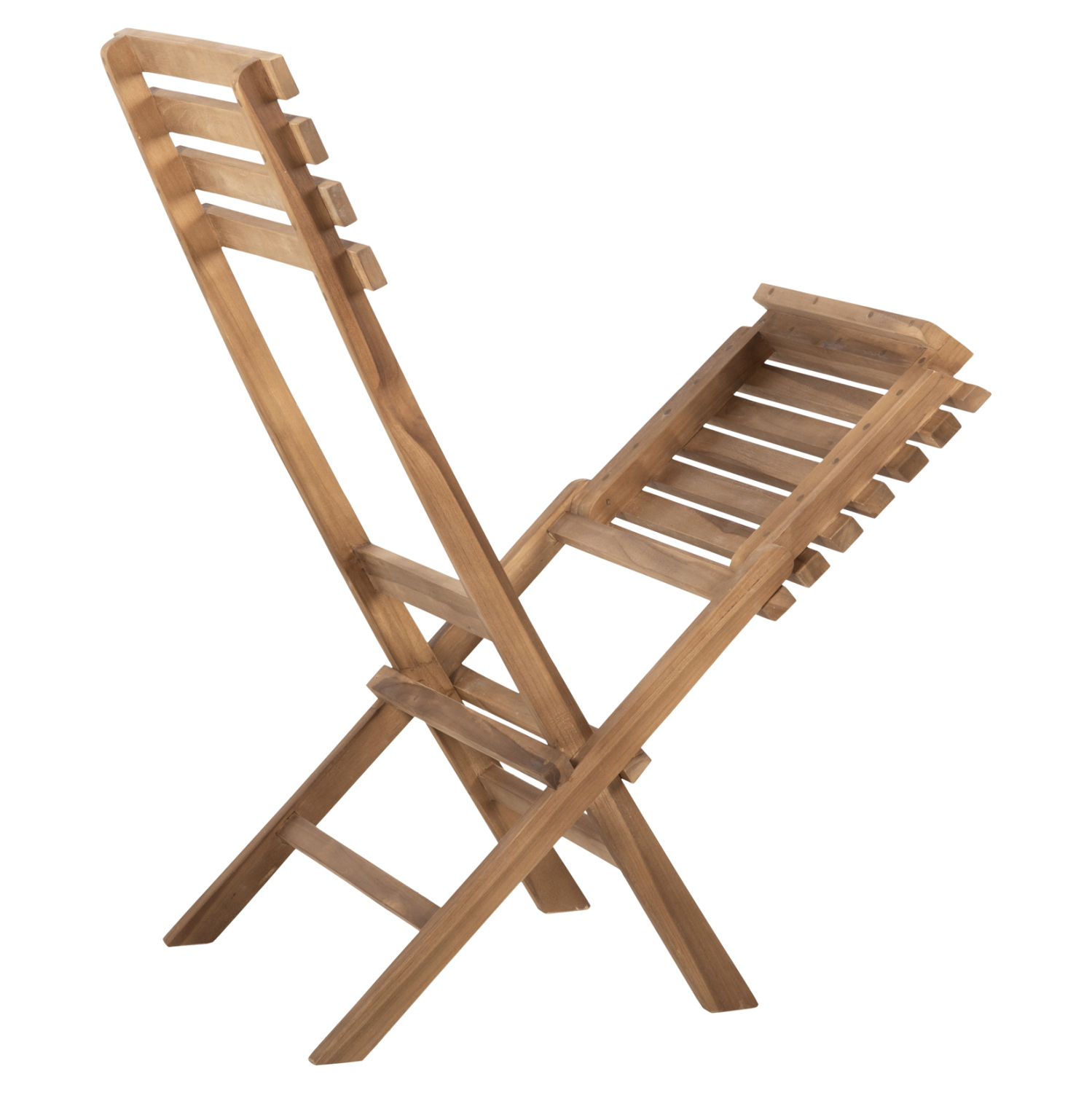 ΣΕΤ 3ΤΜΧ ΕΞΩΤ.ΧΩΡΟΥ ΠΤΥΣΣΟΜΕΝΟ KENDYR HM9907 ΜΑΣΙΦ TEAK ΞΥΛΟ-ΦΥΣΙΚΟ 46x50x88,5Υ - Image 4