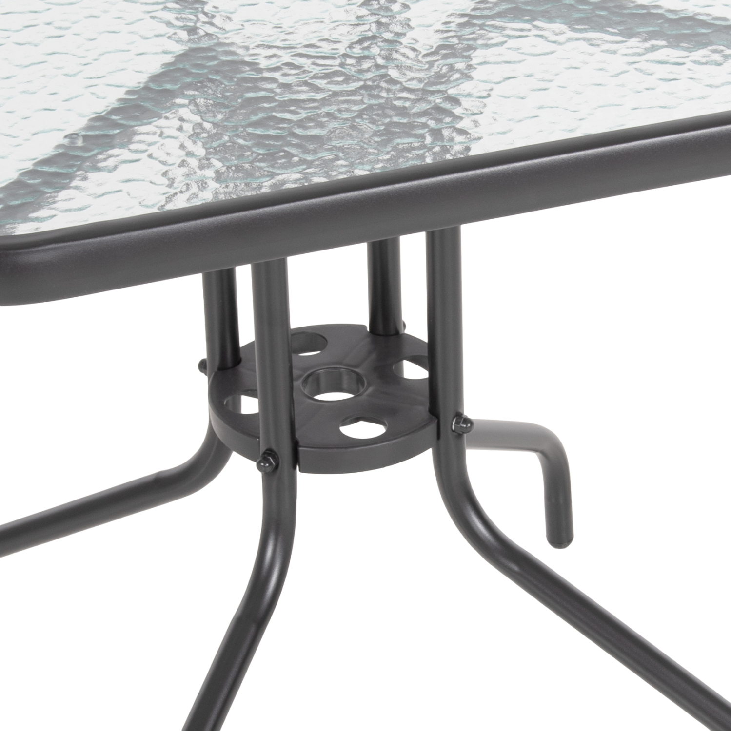 ΣΕΤ 3ΤΜΧ ΜΕ ΤΡΑΠΕΖΙ FIGO 70Χ70Χ72Υ & ΠΟΛΥΘΡΟΝΕΣ LAURA ΓΚΡΙ ΧΡΩΜΑ HM10469 - Image 5