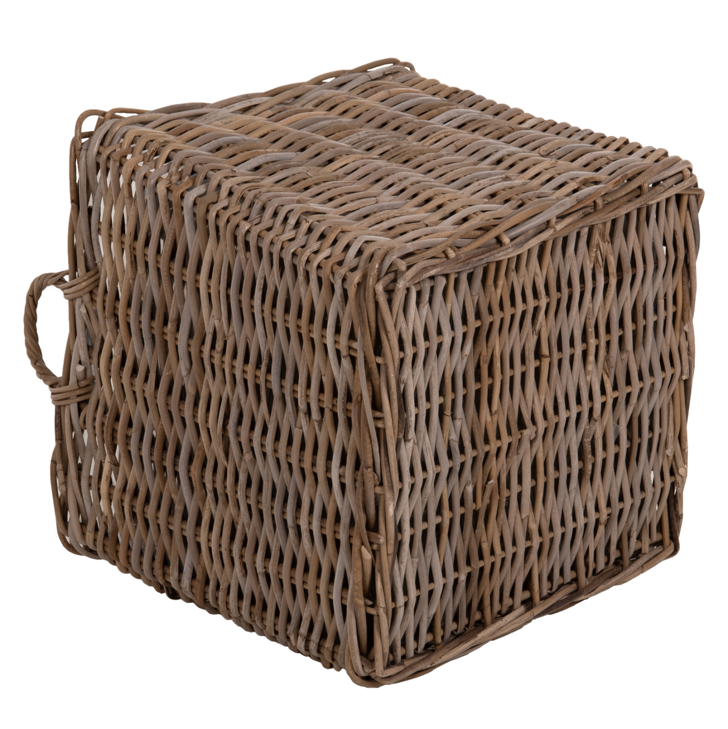 ΣΕΤ ΔΙΑΚΟΣΜΗΤΙΚΑ ΚΑΛΑΘΙΑ KATER HM9657 4ΤΜΧ ΑΠΟ KUBU RATTAN ΣΕ ΓΚΡΙ 52x52x50-57Υεκ. - Image 4