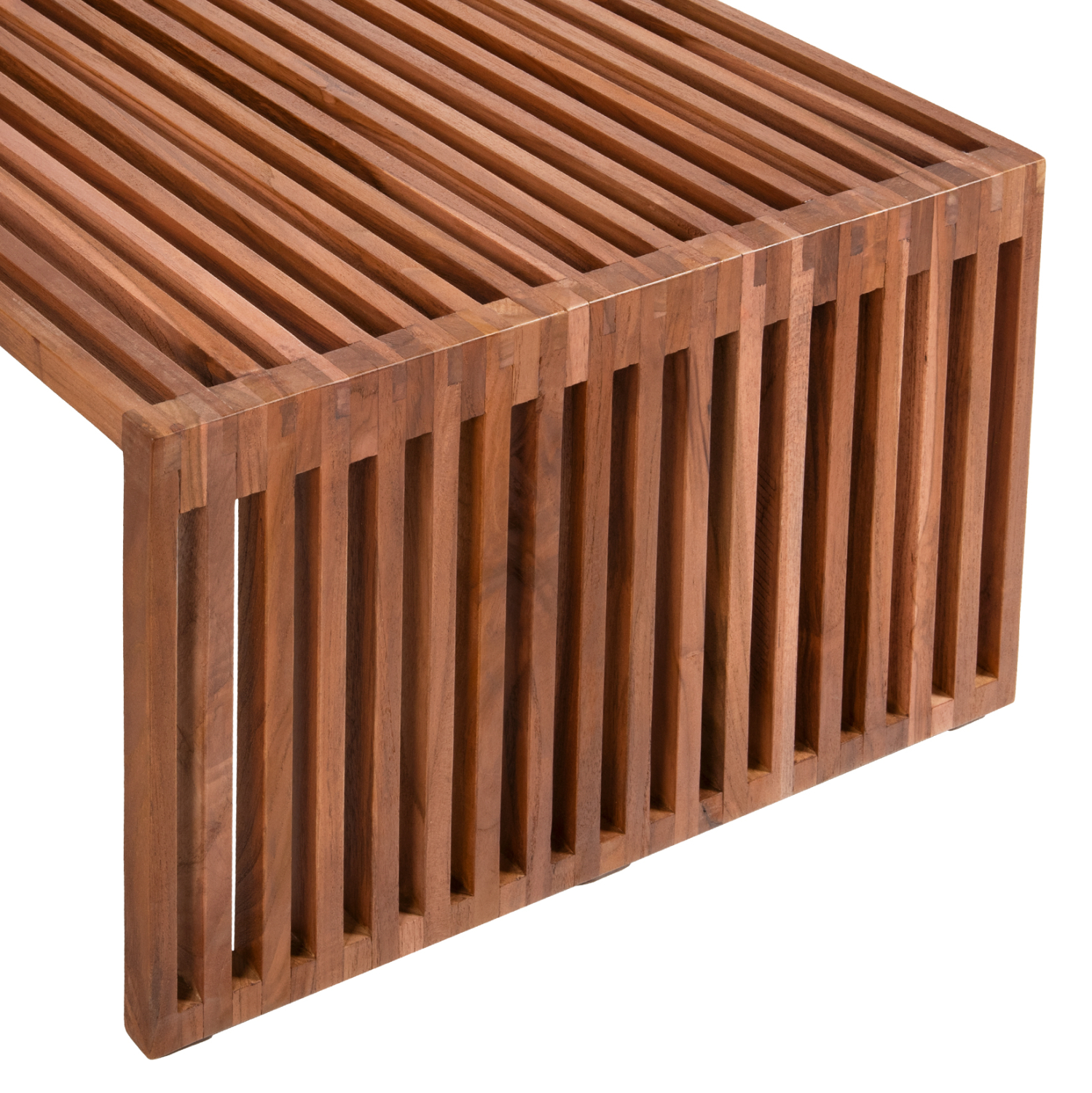 ΣΕΤ ΤΡΑΠΕΖΙΑ ΣΑΛΟΝΙΟΥ NYA HM9548 ΞΥΛΟ ΤΕΑΚ ΣΕ ΦΥΣΙΚΟ ΧΡΩΜΑ 116x60x46,5Υ εκ. - Image 6