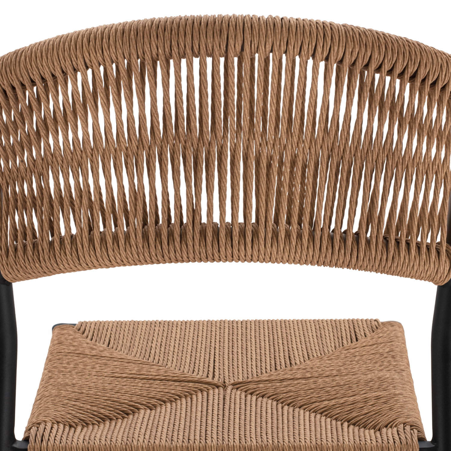 ΣΚΑΜΠΟ BAR ΑΛΟΥΜΙΝΙΟΥ ΑΝΘΡΑΚΙ ΜΕ ΣΧΟΙΝΙ PE ΜΠΕΖ HM5789.02 45,5x56x111 εκ. - Image 6