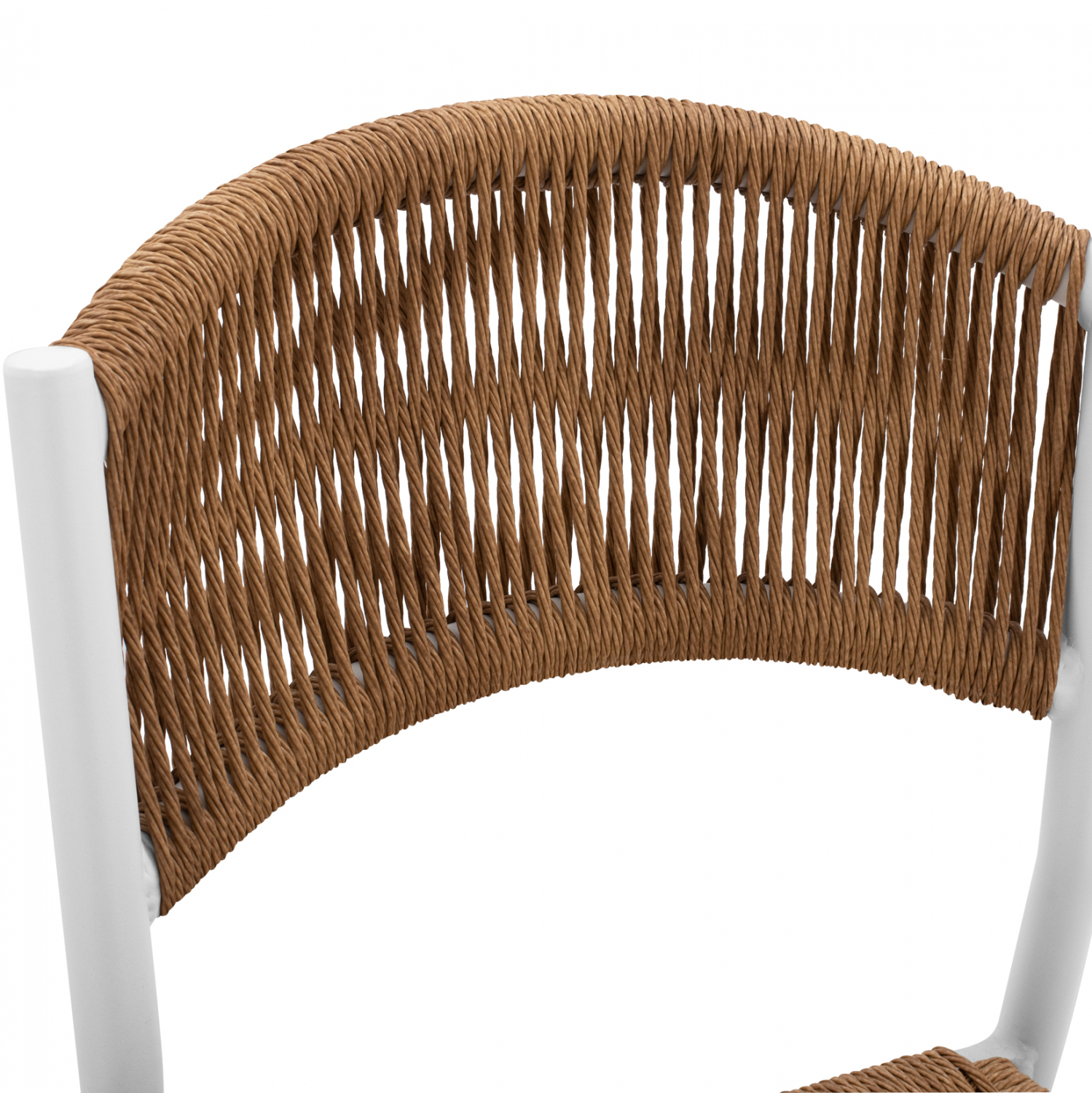 ΣΚΑΜΠΟ BAR ΑΛΟΥΜΙΝΙΟΥ ΛΕΥΚO ΜΕ ΣΧΟΙΝΙ PE ΜΠΕΖ HM5789.01 45,5x56x111 εκ. - Image 7