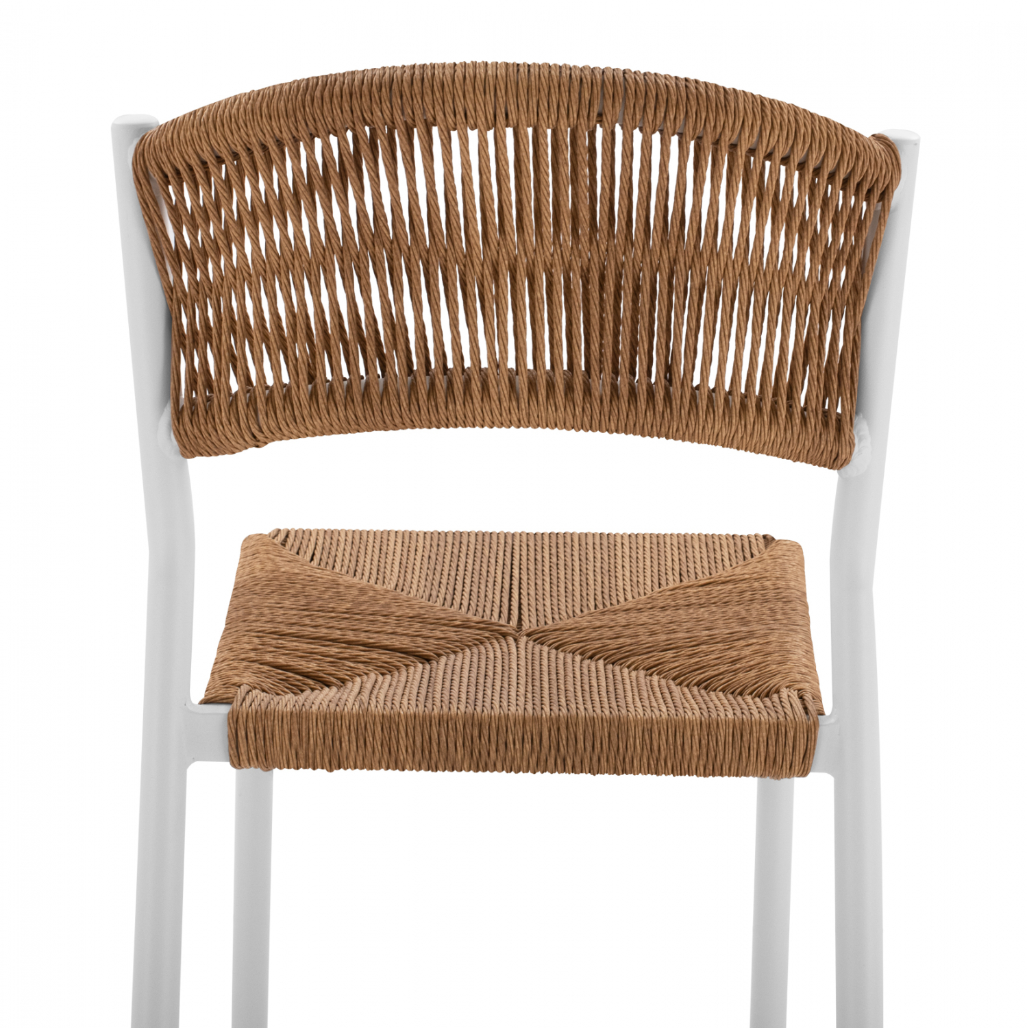 ΣΚΑΜΠΟ BAR ΑΛΟΥΜΙΝΙΟΥ ΛΕΥΚO ΜΕ ΣΧΟΙΝΙ PE ΜΠΕΖ HM5789.01 45,5x56x111 εκ. - Image 8