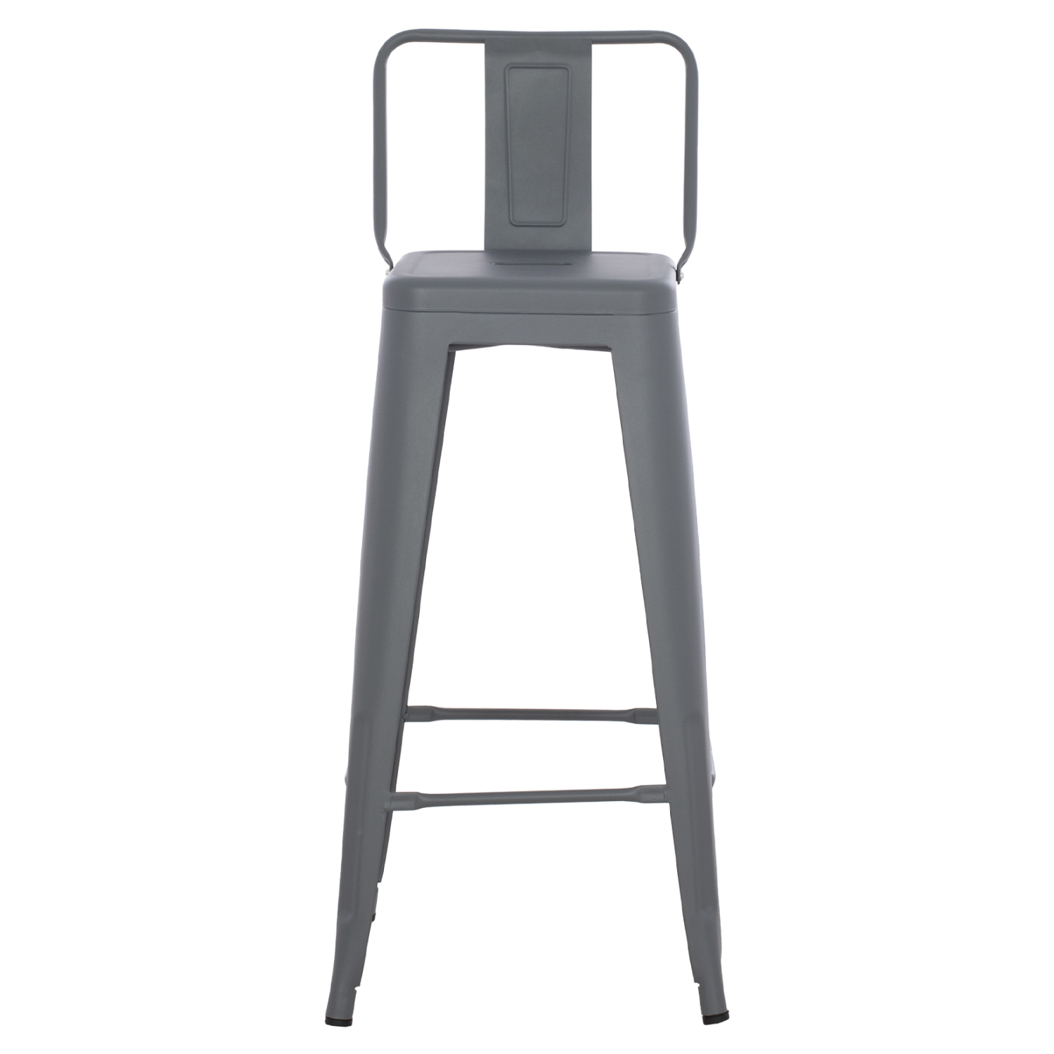 ΣΚΑΜΠΟ BAR ΜΕΤΑΛΛΙΚΟ MELITA ME ΠΛΑΤΗ ΓΚΡΙ HM8643.10 43Χ43Χ100εκ. - Image 3