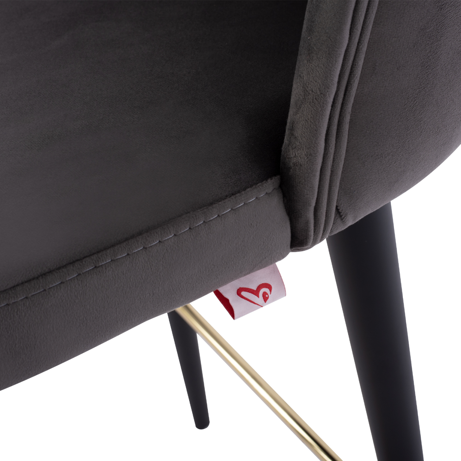 ΣΚΑΜΠΟ MARCELLO ΕΠΑΓΓΕΛΜΑΤΙΚΟ HM9280.01 ΒΕΛΟΥΔΟ ΓΚΡΙ ΜΕ ΞΥΛΙΝΟ 50x49,5x101,5Υεκ. - Image 8