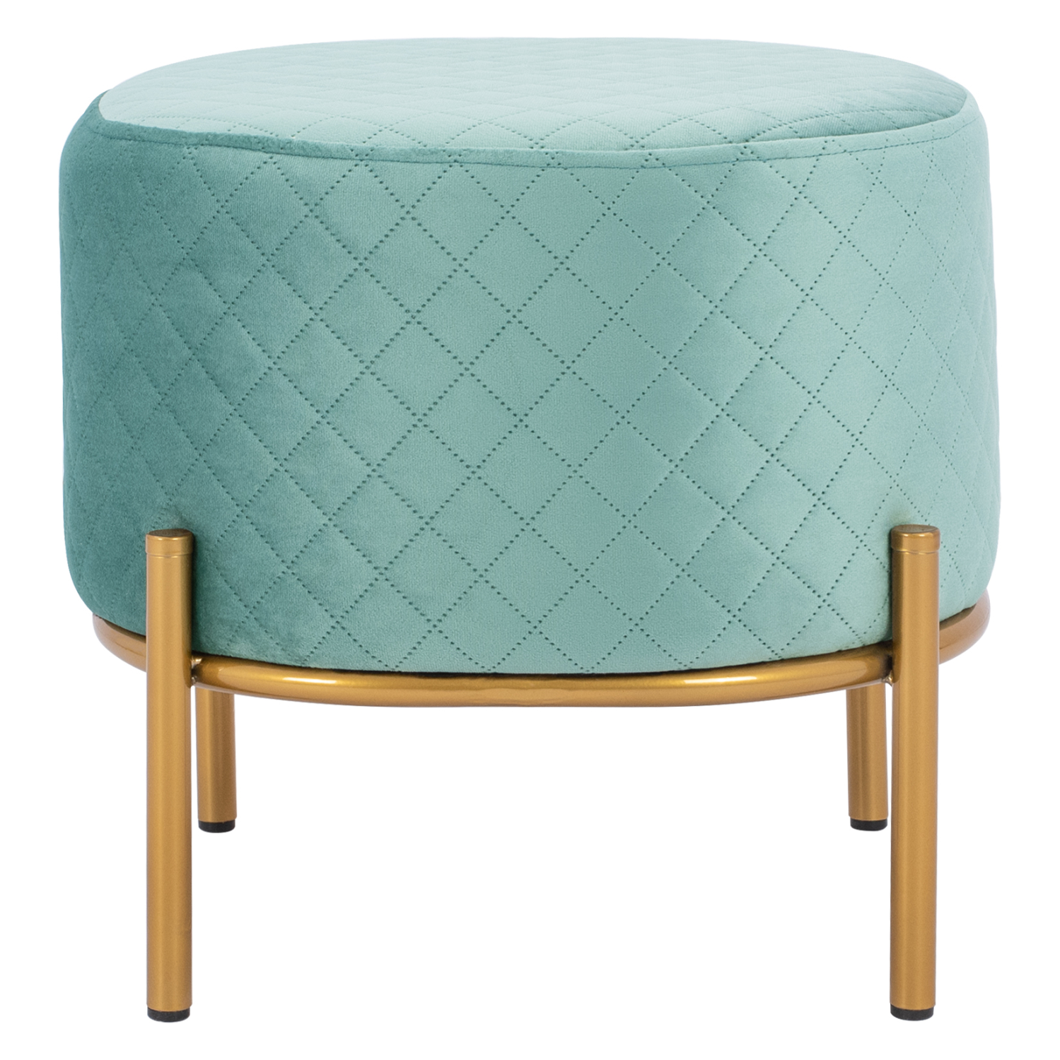 ΣΚΑΜΠΟ SINTA HM8638.07 ΑΠΟ ΦΥΣΤΙΚΙ ΒΕΛΟΥΔΟ ΜΕ ΧΡΥΣΗ ΒΑΣΗ 42x42x38Υ εκ. - Image 3