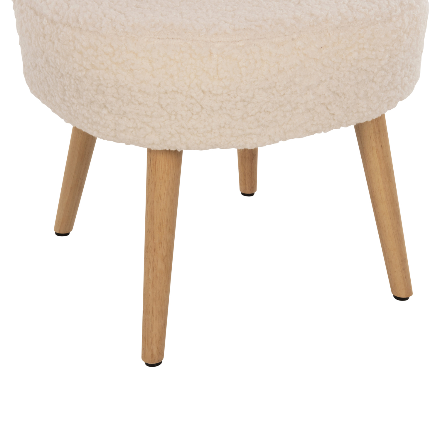 ΣΚΑΜΠΟ ΜΕ ΠΛΑΤΗ YASMINE HM8395.23 ΛΕΥΚΟ ΜΠΟΥΚΛΕ ΥΦΑΣΜΑ- ΞΥΛΙΝΑ ΠΟΔΙΑ 47x46x64,5Υεκ. - Image 9