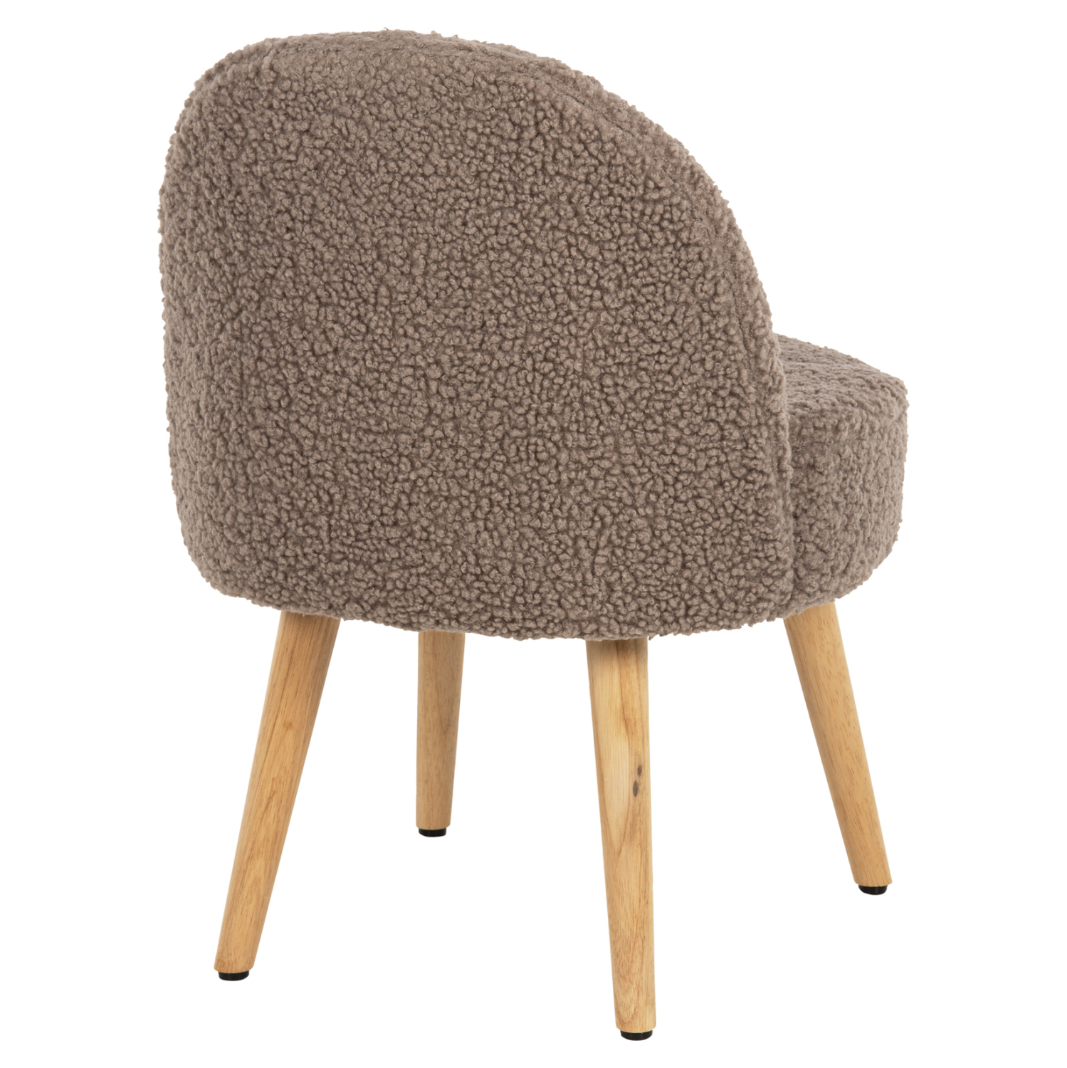 ΣΚΑΜΠΟ ΜΕ ΠΛΑΤΗ YASMINE ΜΠΟΥΚΛΕ ΥΦΑΣΜΑ ΑΝΟΙΧΤΟ ΚΑΦΕ HM8395.25 47x46x64,5Y εκ. - Image 4