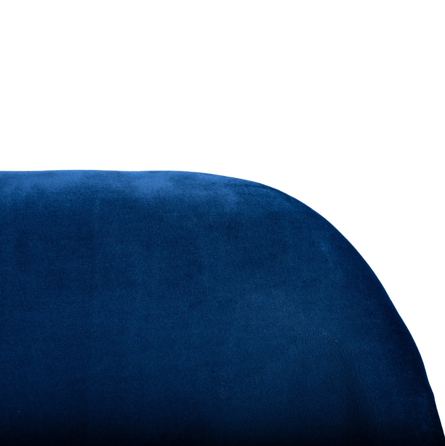 ΣΚΑΜΠΩ ΜΕΣΑΙΟΥ ΥΨΟΥΣ NORA HM8524.08 ΒΕΛΟΥΔΟ ΜΠΛΕ & ΧΡΥΣΟ ΜΕΤΑΛΛΙΚΟ ΣΚΕΛΕΤΟ 48x61x103 εκ. - Image 7