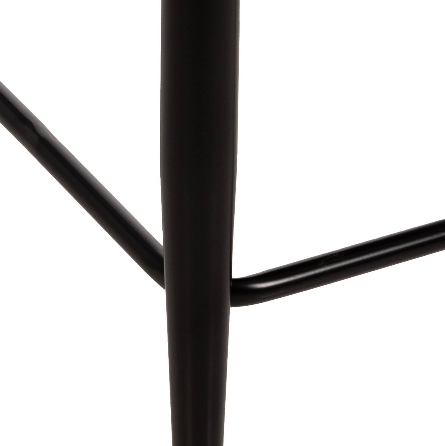 ΣΚΑΜΠΟ ΜΕΣΑΙΟΥ ΥΨΟΥΣ SARKY HM8586.01 ΥΦΑΣΜΑ ΜΠΟΥΚΛΕ ΓΚΡΙ-ΜΑΥΡΑ ΜΕΤΑΛ. ΠΟΔΙΑ 55x62x105Yεκ. - Image 9