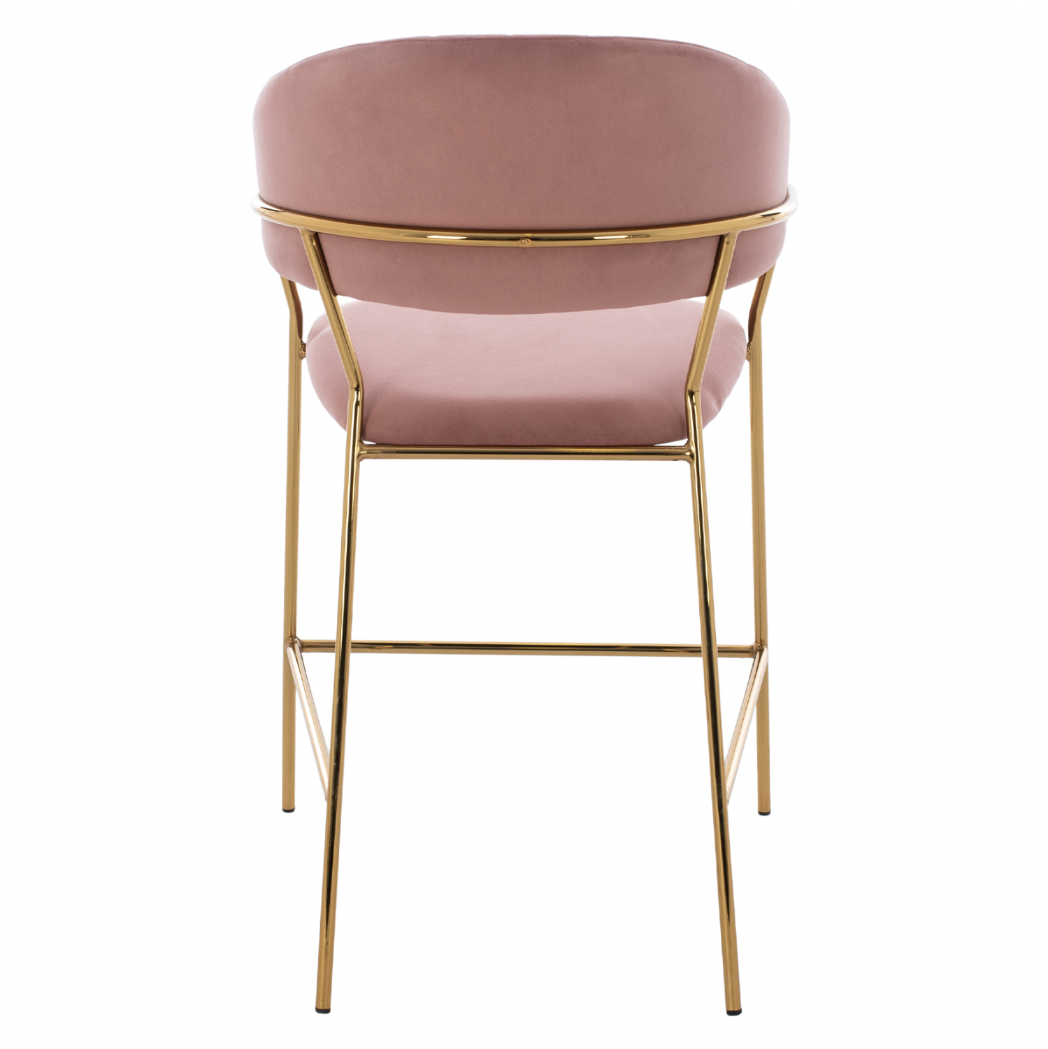 ΣΚΑΜΠΟ ΜΕΣΑΙΟΥ ΥΨΟΥΣ HM8734.02 THEODORE ΒΕΛΟΥΔΟ ΣΑΠΙΟ ΜΗΛΟ ΕΠΙΧΡΥΣΟ ΣΚΕΛΕΤΟ 60x55x100Y εκ. - Image 5