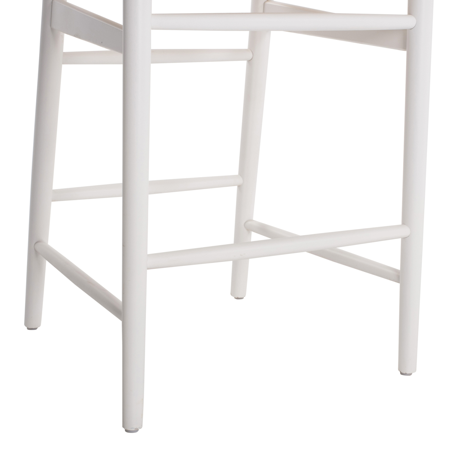 ΣΚΑΜΠΟ ΜΕΣΑΙΟΥ ΥΨΟΥΣ BRAVE ΟΞΙΑΣ ΜΕ ΔΙΧΑΛΩΤΗ ΠΛΑΤΗ ΛΕΥΚΟ HM9405.03 48x53x100Υ εκ. - Image 9