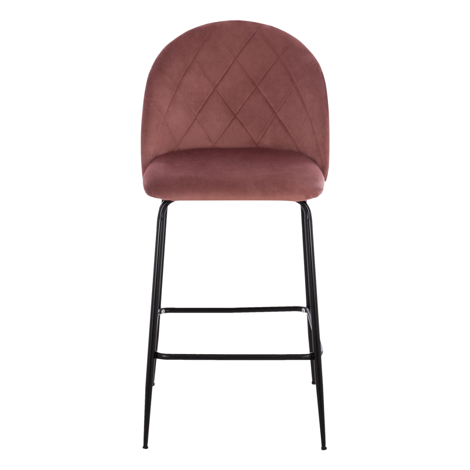 ΣΚΑΜΠΟ ODED ΜΕΣΑΙΟΥ ΥΨΟΥΣ HM8732.12 ΜΕ ΜΕΤΑΛΛΙΚΑ ΠΟΔΙΑ & ΒΕΛΟΥΔΟ ΣΑΠΙΟ ΜΗΛΟ 45x53x98 εκ. - Image 3