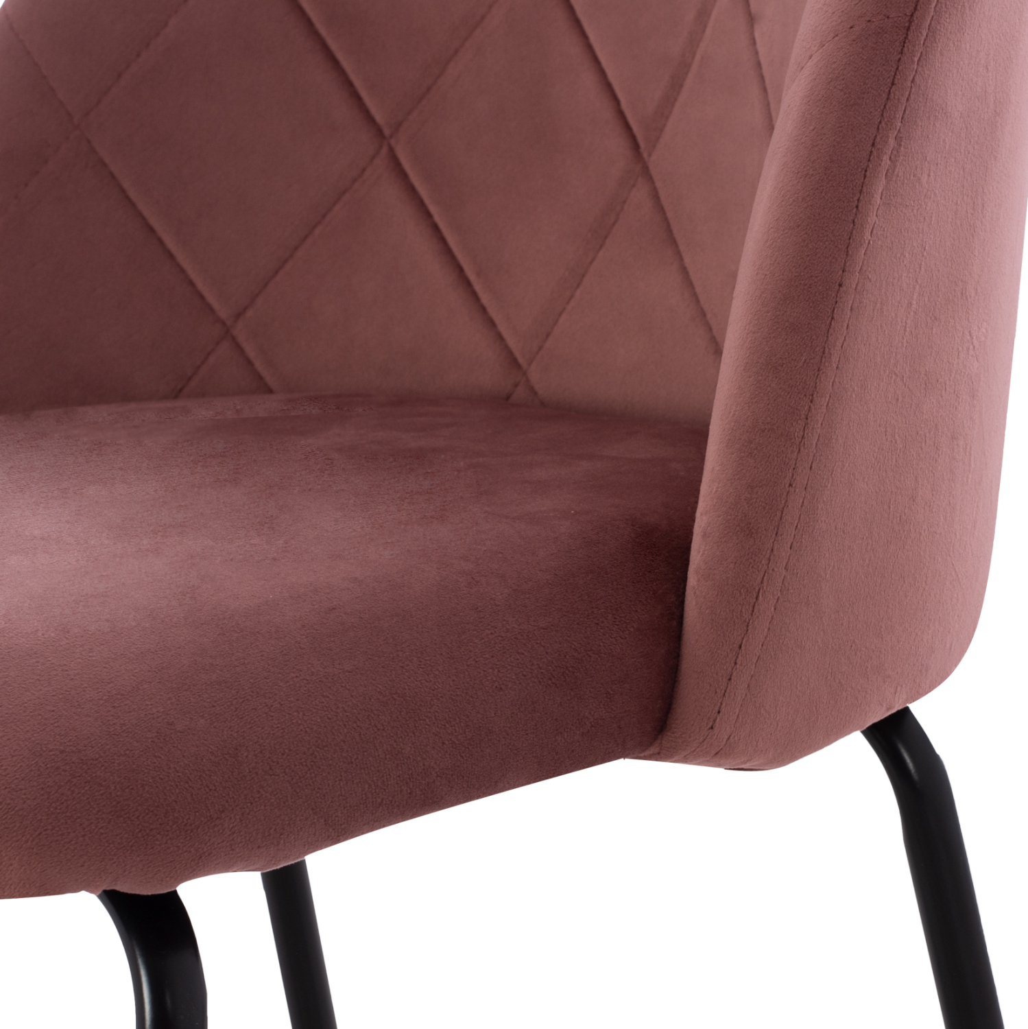 ΣΚΑΜΠΟ ODED ΜΕΣΑΙΟΥ ΥΨΟΥΣ HM8732.12 ΜΕ ΜΕΤΑΛΛΙΚΑ ΠΟΔΙΑ & ΒΕΛΟΥΔΟ ΣΑΠΙΟ ΜΗΛΟ 45x53x98 εκ. - Image 7